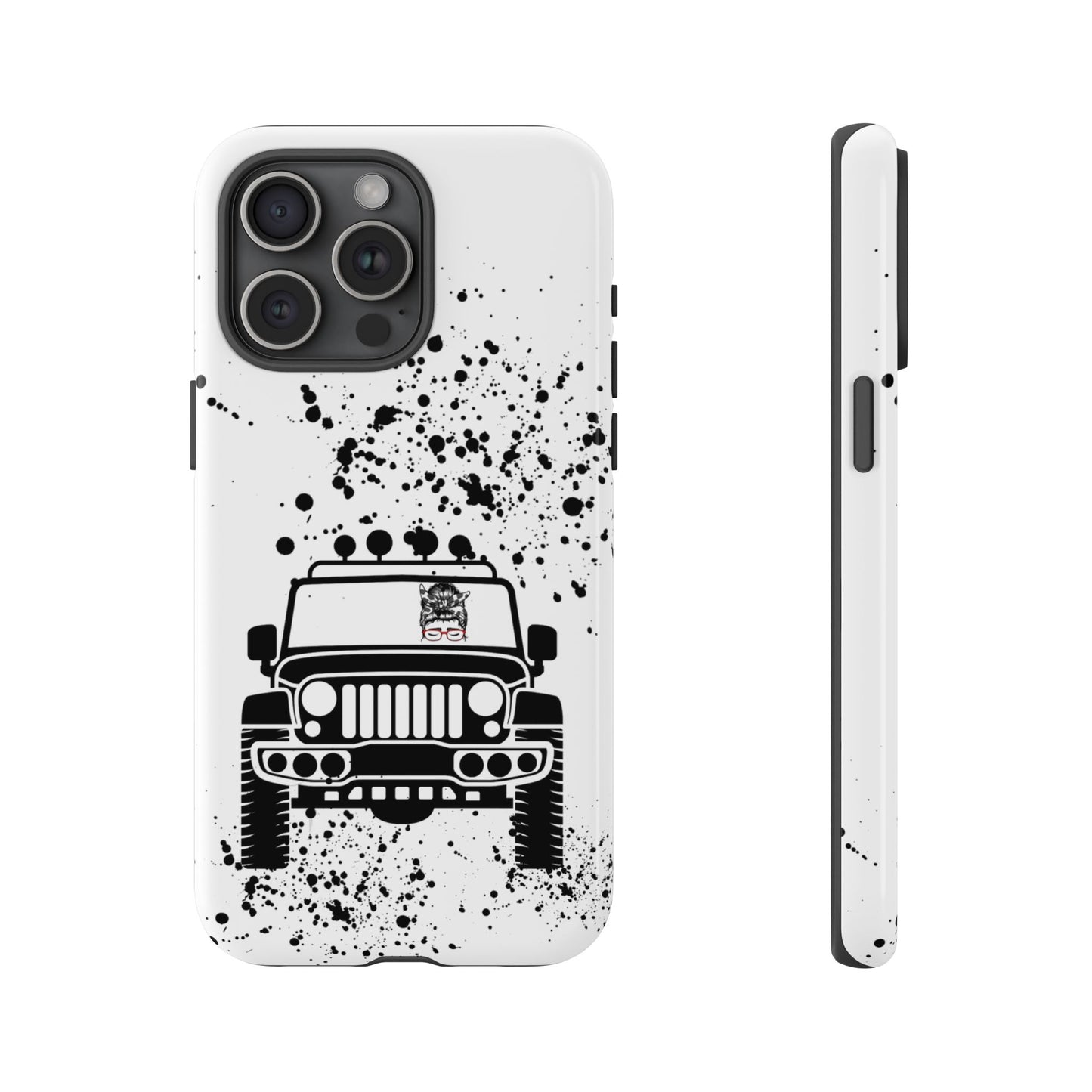 Off Road Girl with Glasses Tough Cases