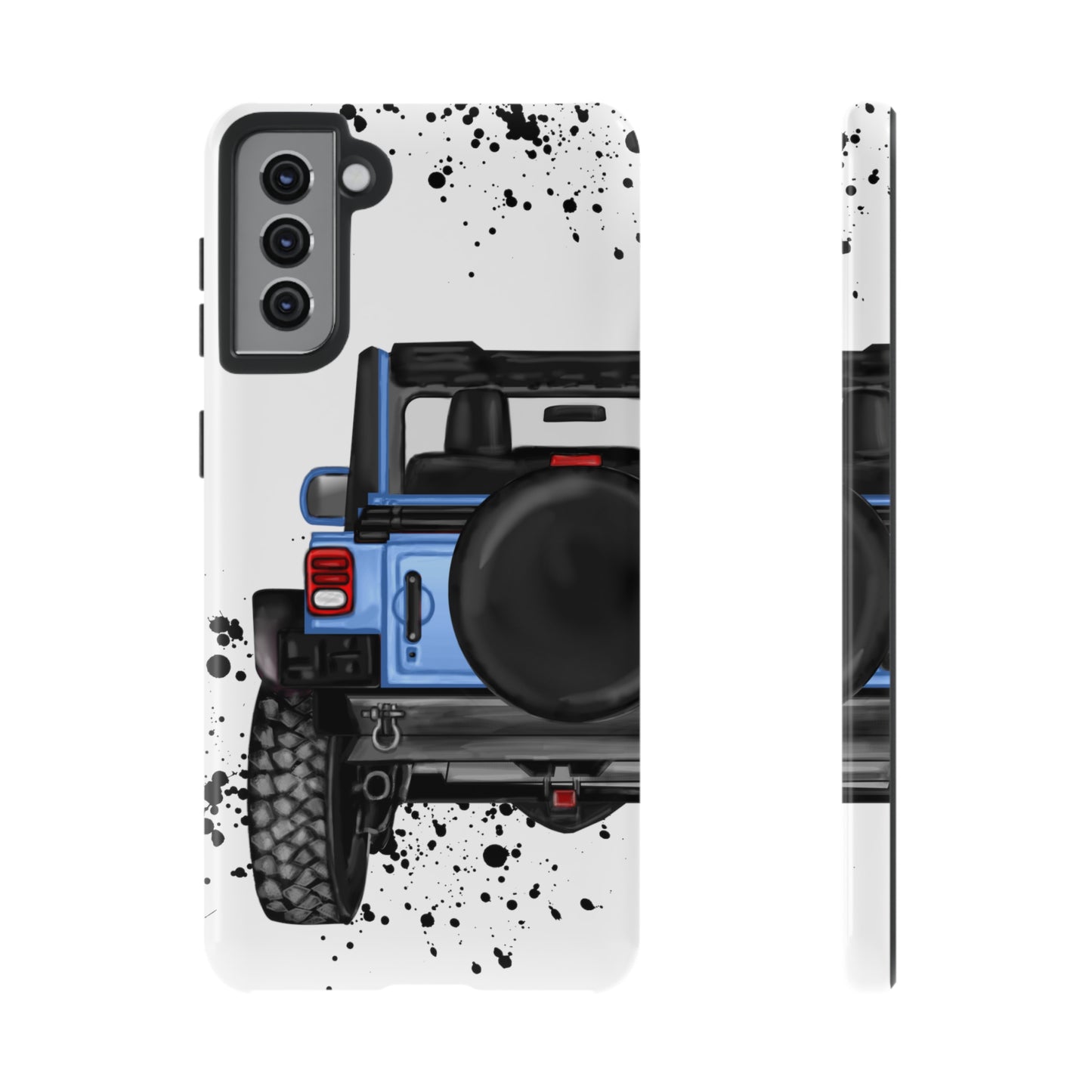 Off Road Life Light Blue Protective Case for Iphone, Google and Samsung