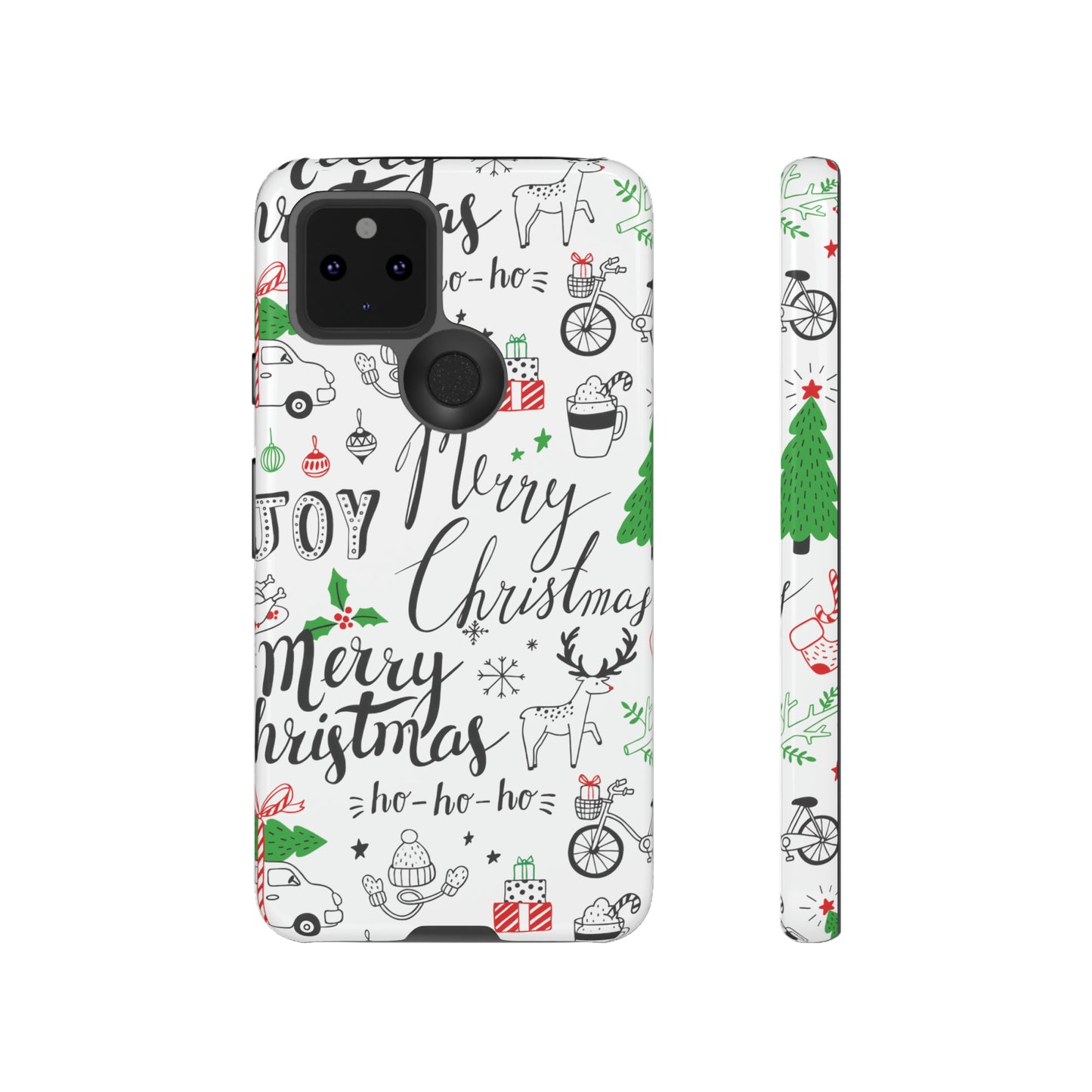 Merry Christmas Protective Phone Case for Iphone, Samsung and Google Phones