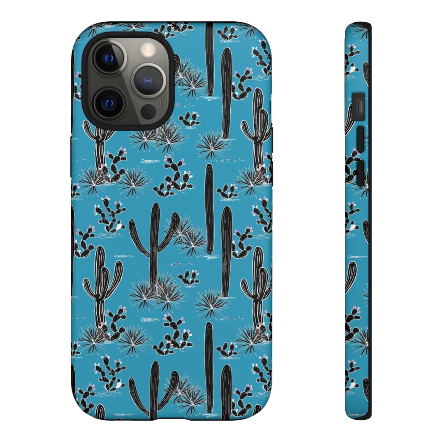 Turquoise Cactus Love Phone Case