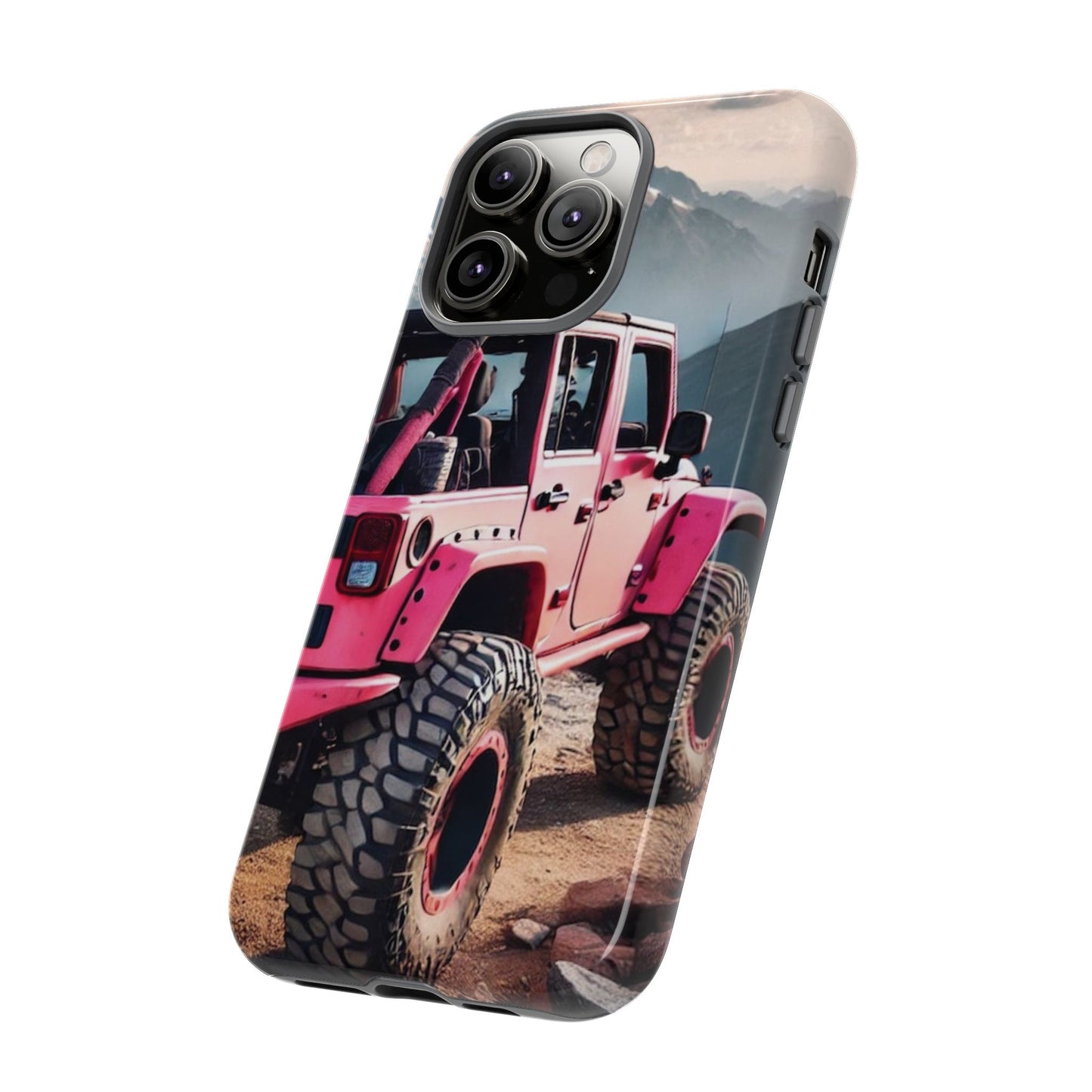 Pink Off Road Girl Phone Case