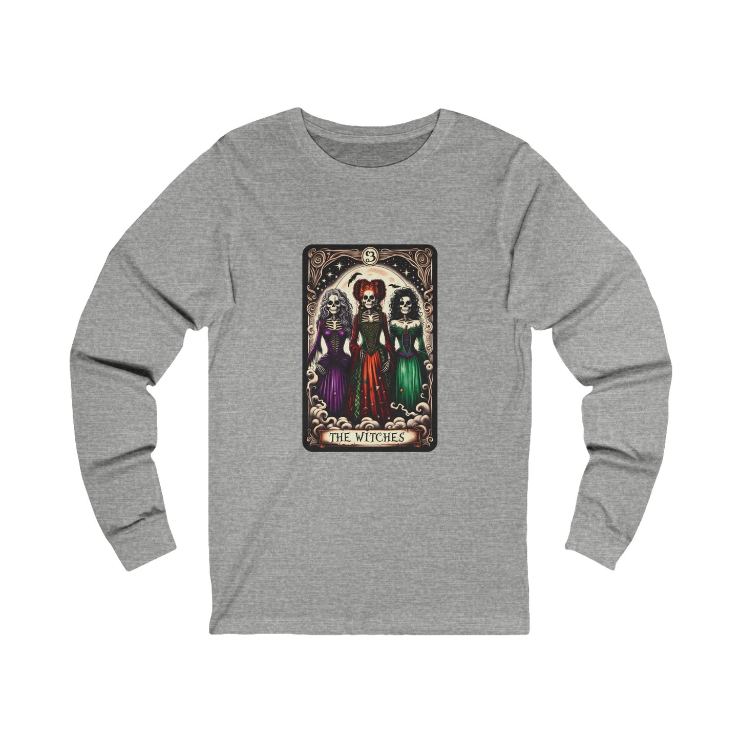 Sanderson Witches Tarot Card Unisex Jersey Long Sleeve Tee