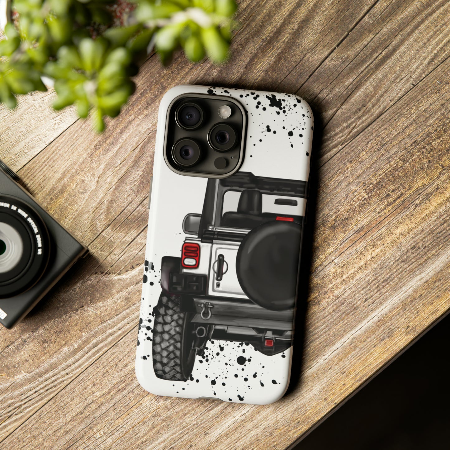 Off Road Life White Protective Case for Iphone, Google and Samsung