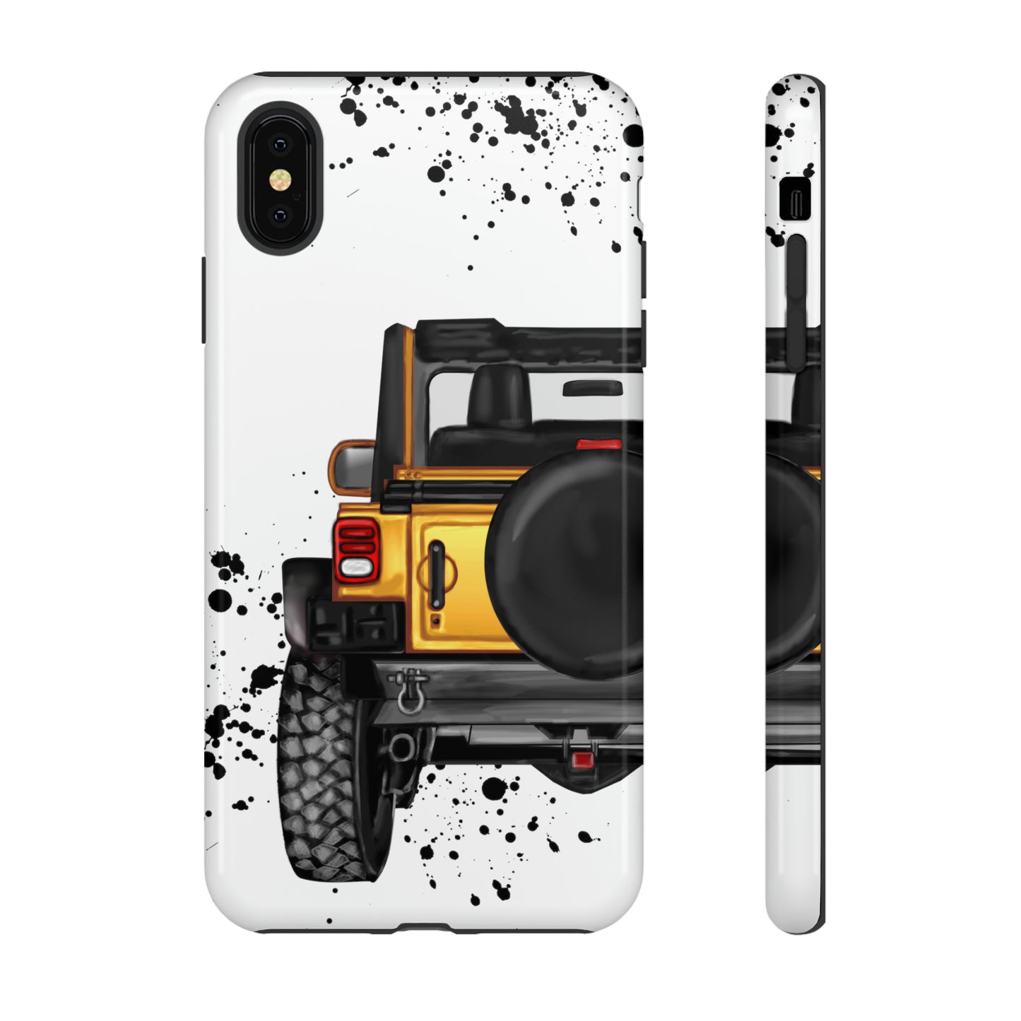 Off Road Life Yellow Protective Case for Iphone, Google and Samsung