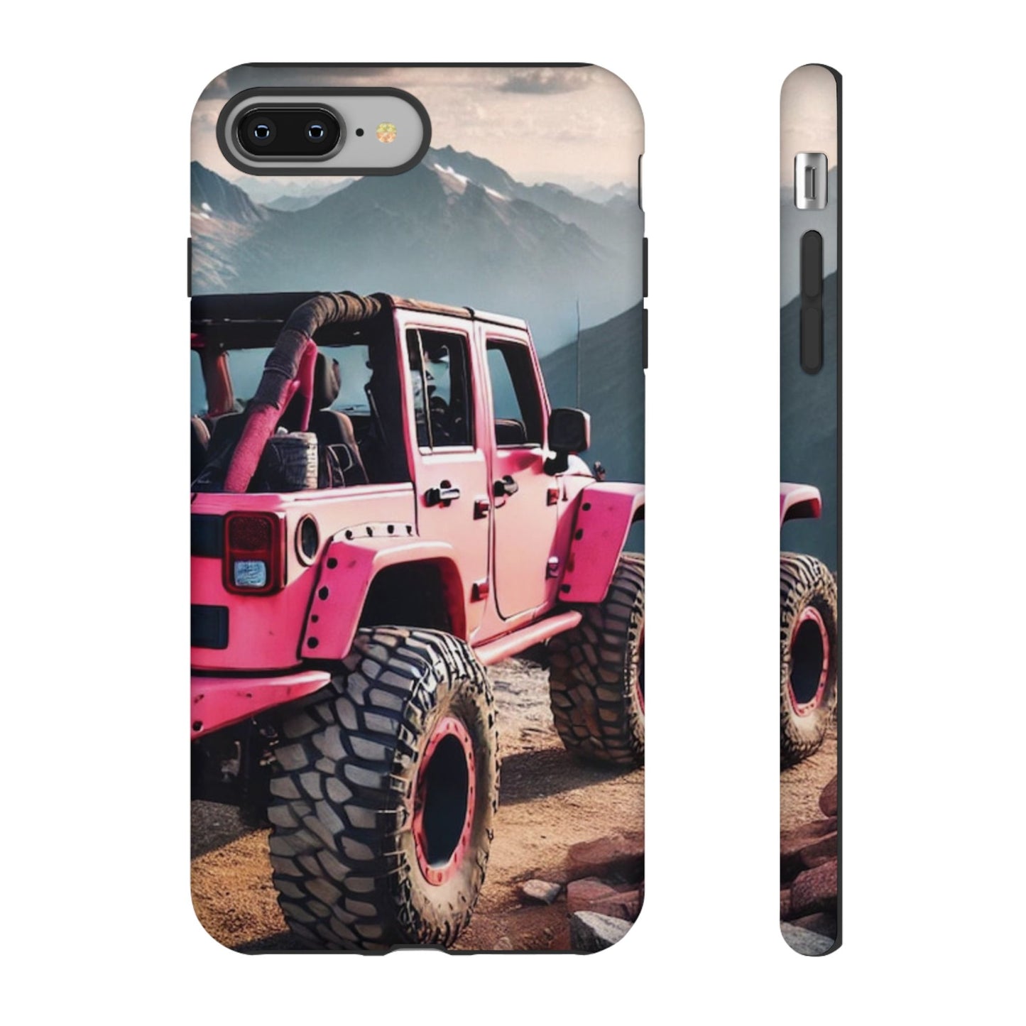 Pink Off Road Girl Phone Case