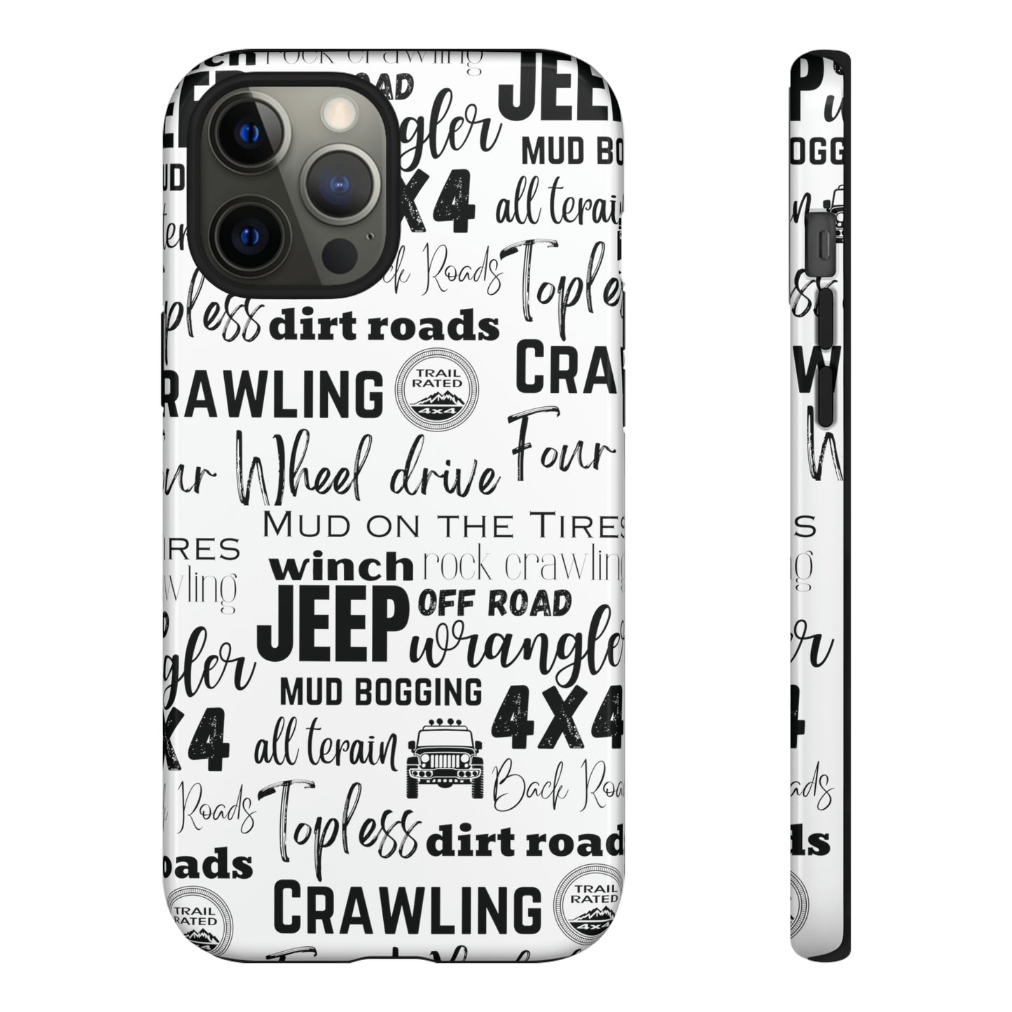 Off Road Subway Art Protective Phone Case for Iphone, Samsung and Google Phones