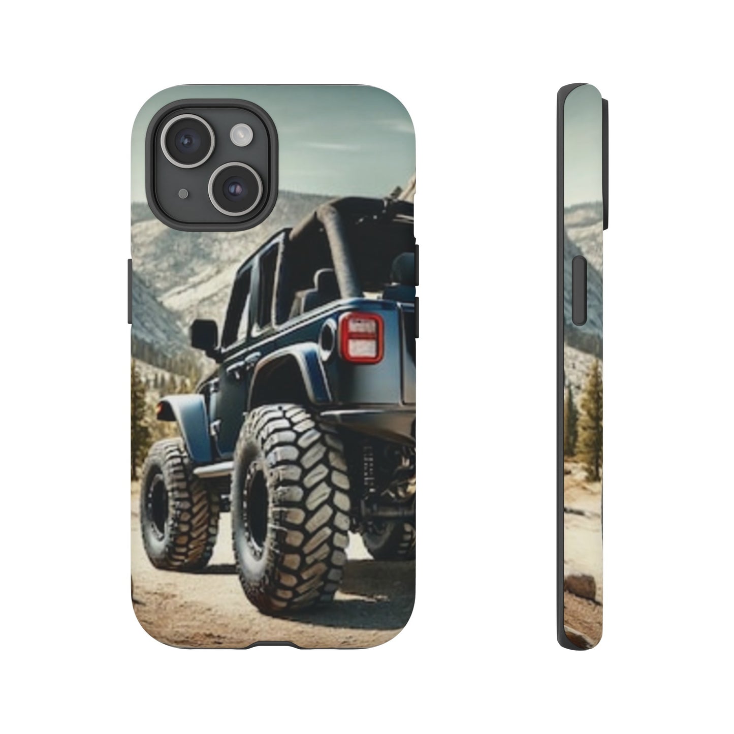 Blue Jeep Protective Phone Case