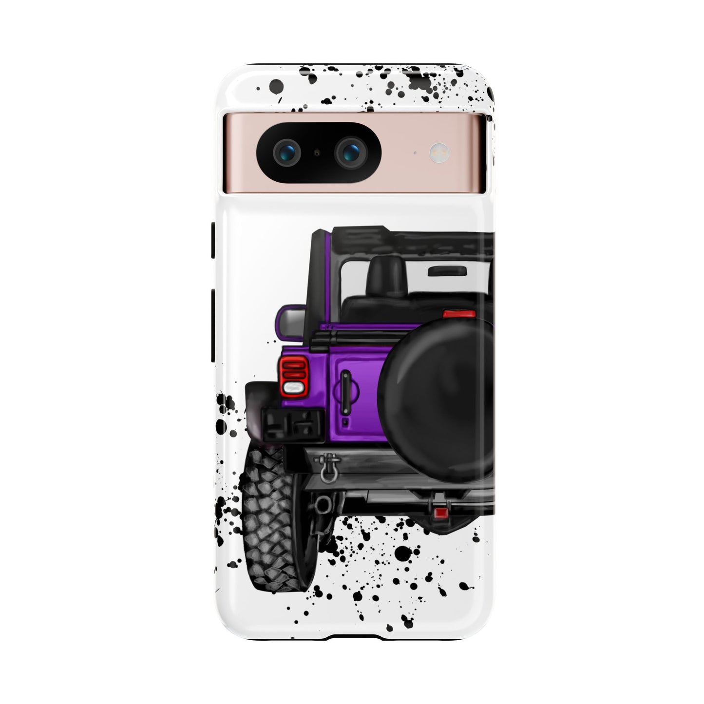 Off Road Life Purple Protective Case for Iphone, Google and Samsung