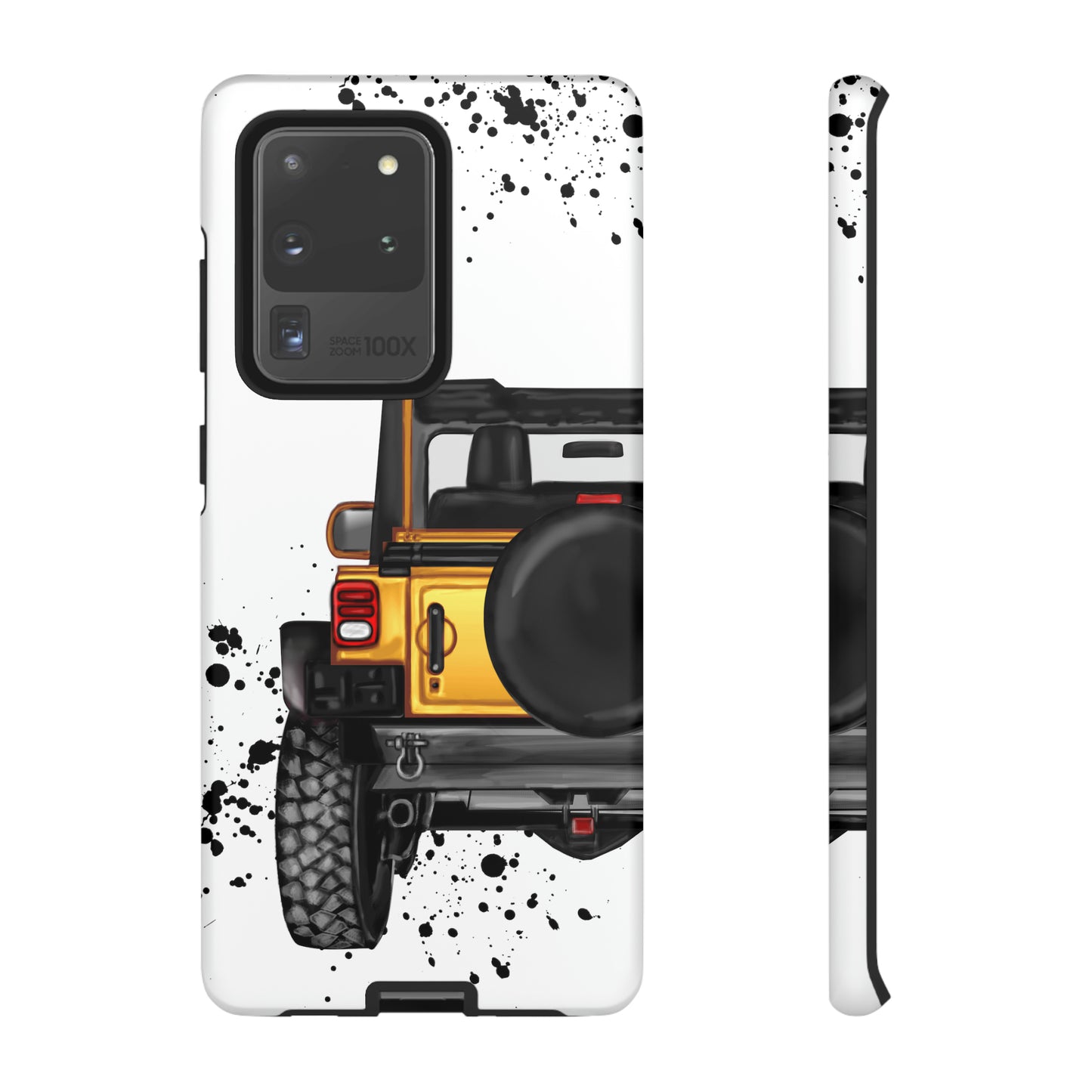 Off Road Life Yellow Protective Case for Iphone, Google and Samsung