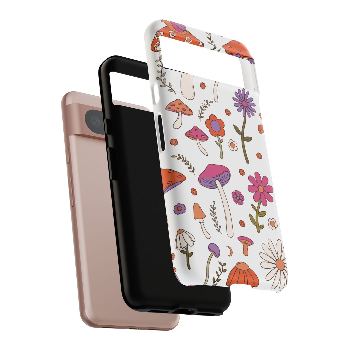 Mushrooms Protective Phone Case