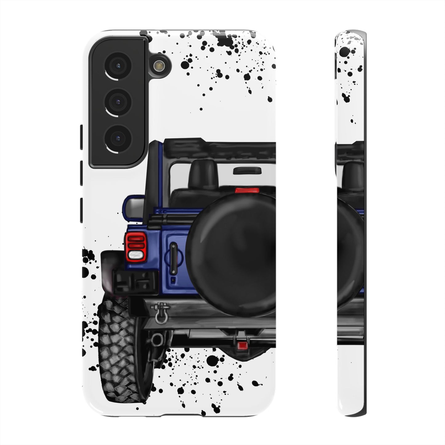 Off Road Life Dark Blue Protective Case for Iphone, Google and Samsung