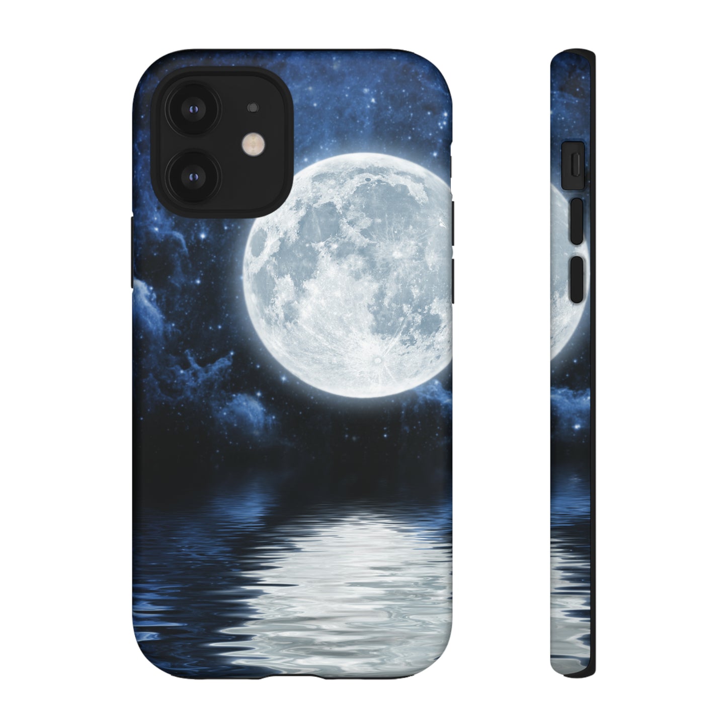 Moon Reflection Protective Phone Case for IPhone, Google and Samsung Phones