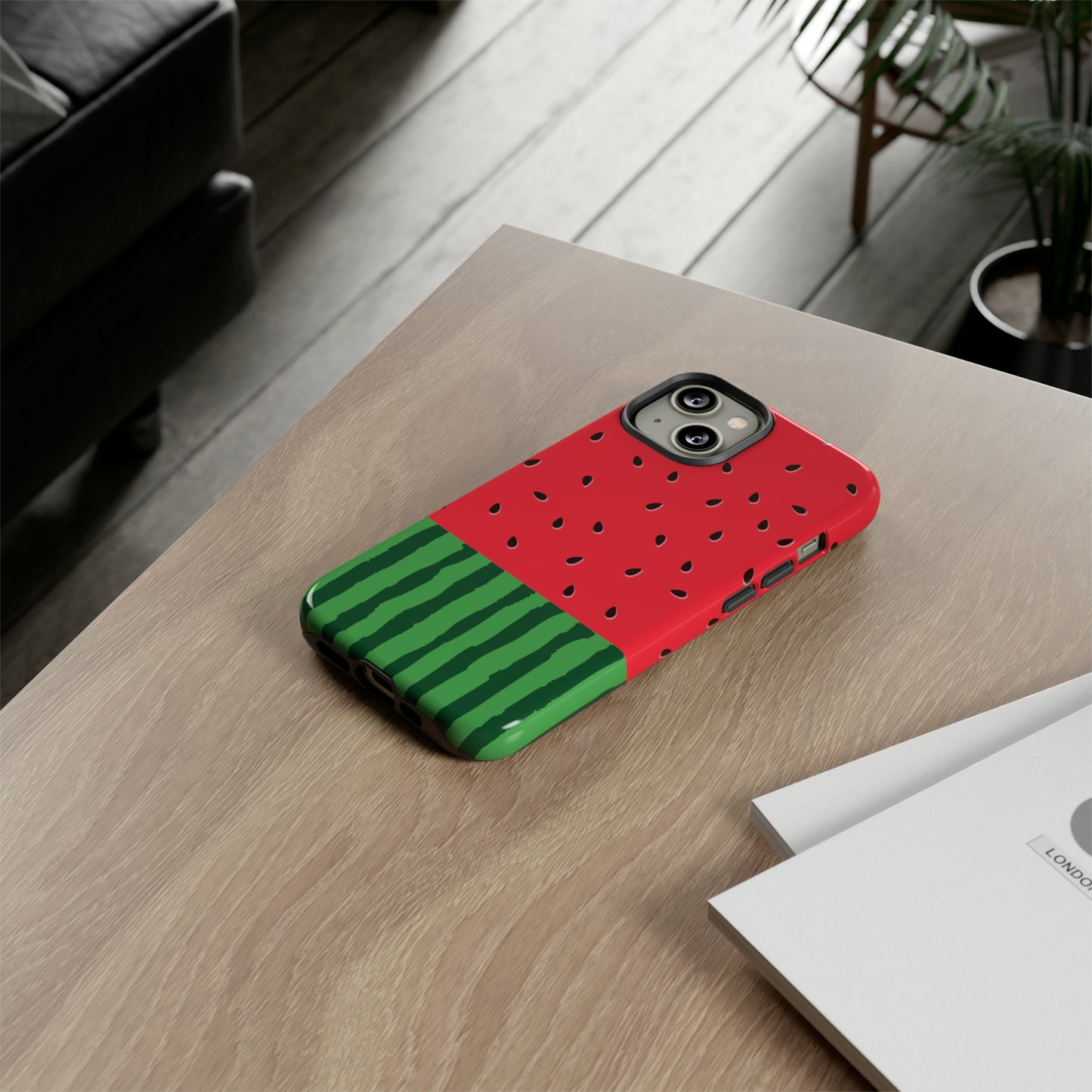 Adorable Watermelon Protective Phone Case for Google, Iphone, and Samsung Phone Cases