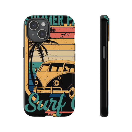 Retro Van Surf Summer Protective Phone Case