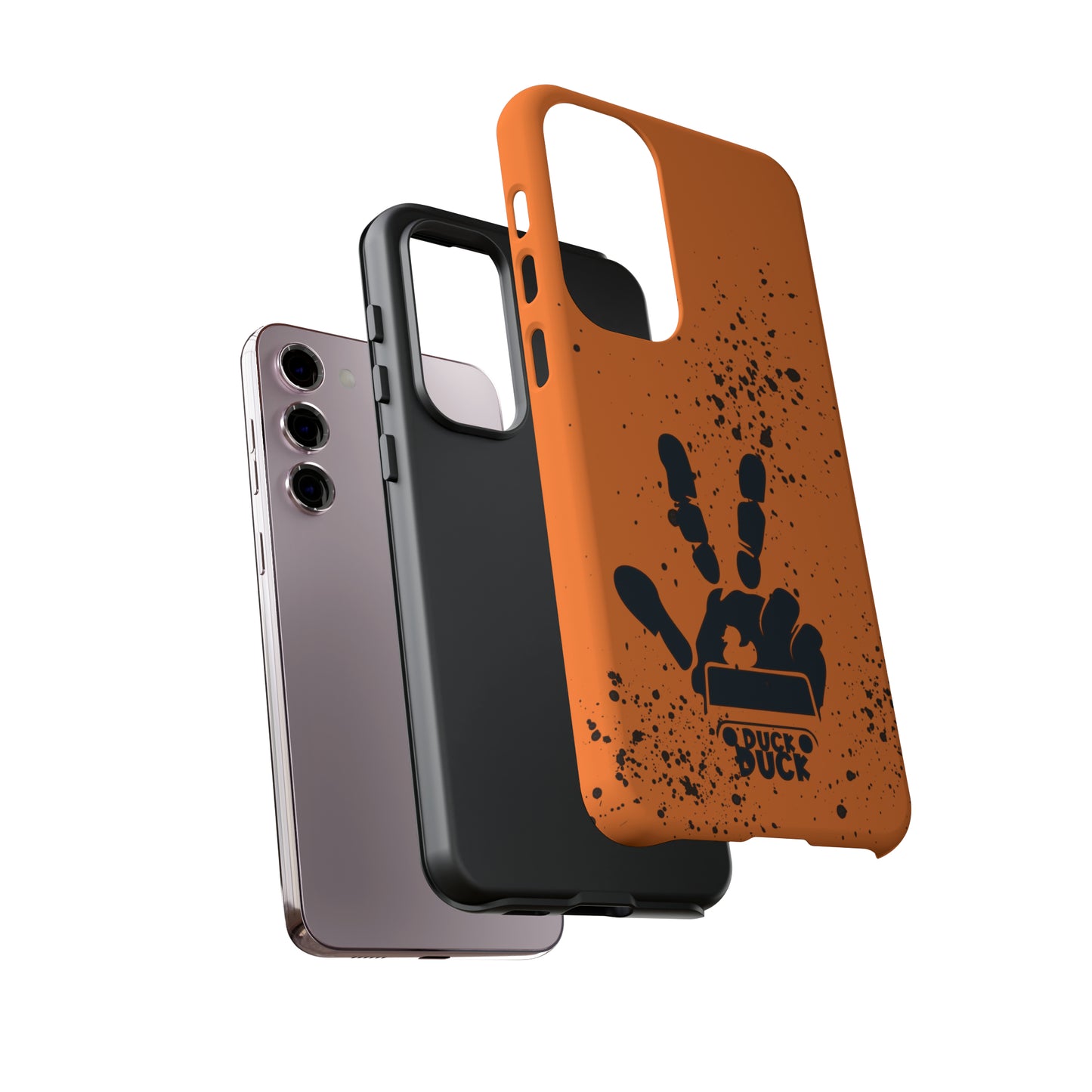 Duck Duck Orange Protective Phone Case for IPhone, Samsung and Google Phones