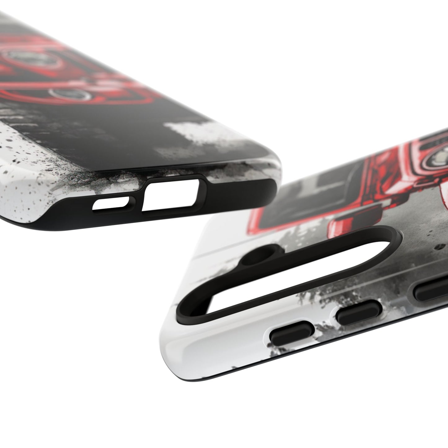 Off Road Love Red Wrangler Protective Phone Case for Iphone, Samsung and Google Phones