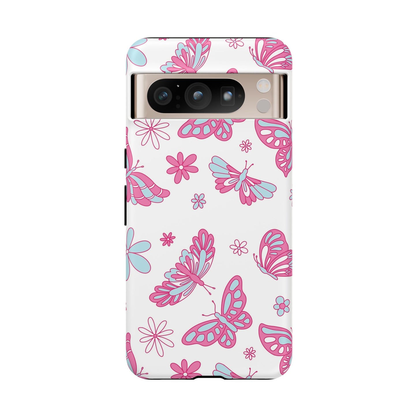 Pastel Butterflies Protective Phone Case
