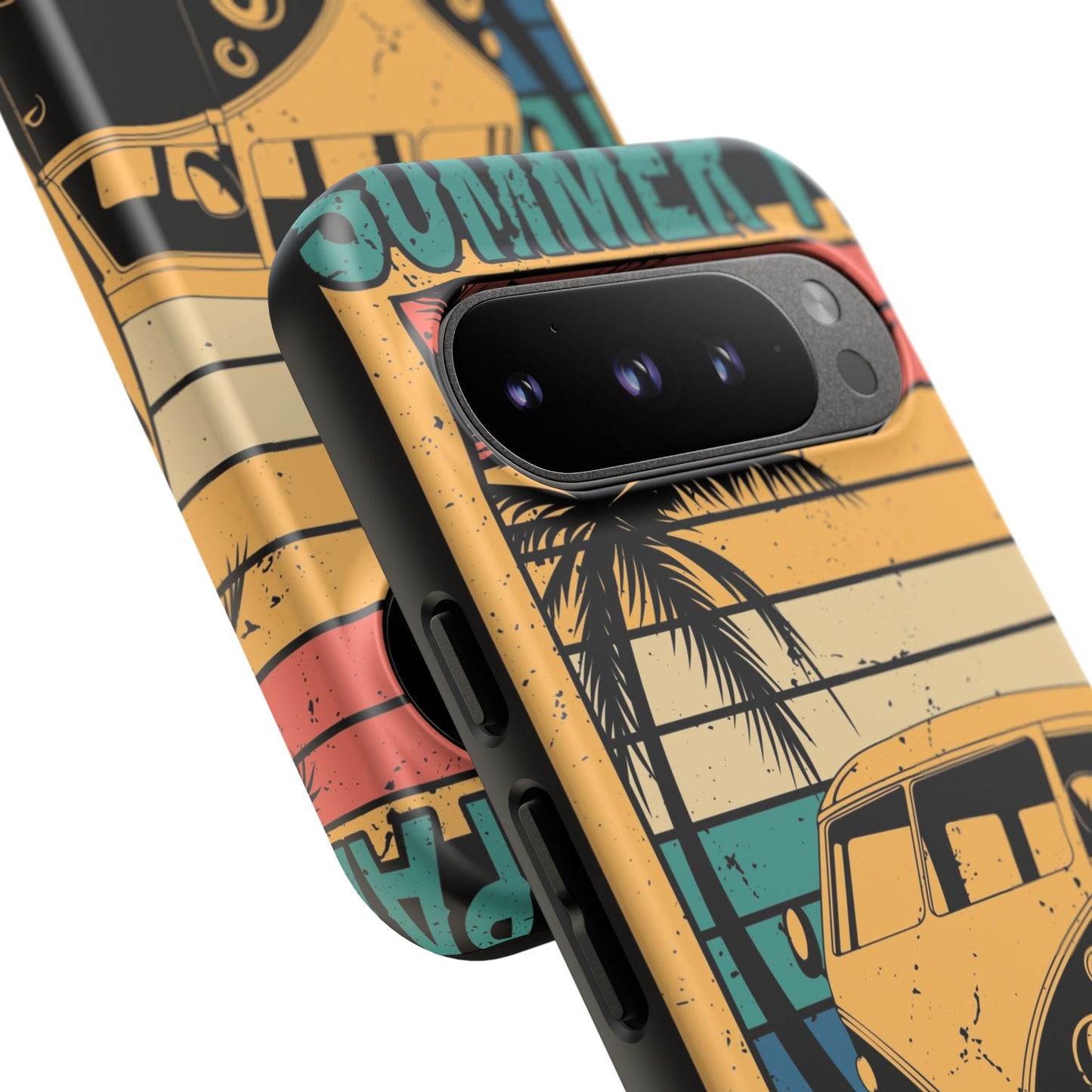 Retro Van Surf Summer Protective Phone Case