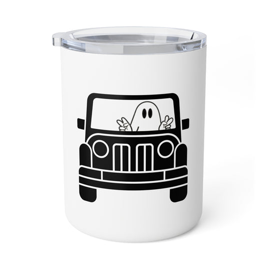 Ghost Jeep Insulated Coffee Mug, 10oz