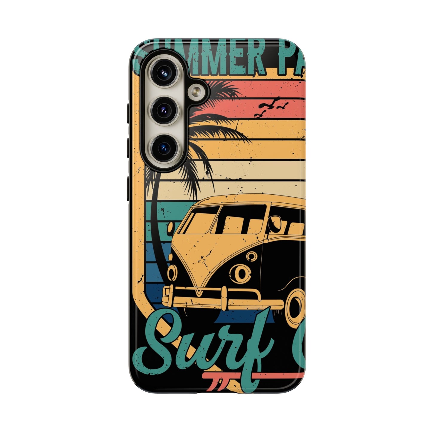 Retro Van Surf Summer Protective Phone Case