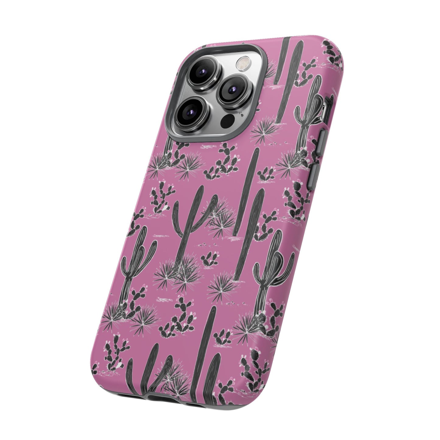 Pink Cactus Love Phone Case