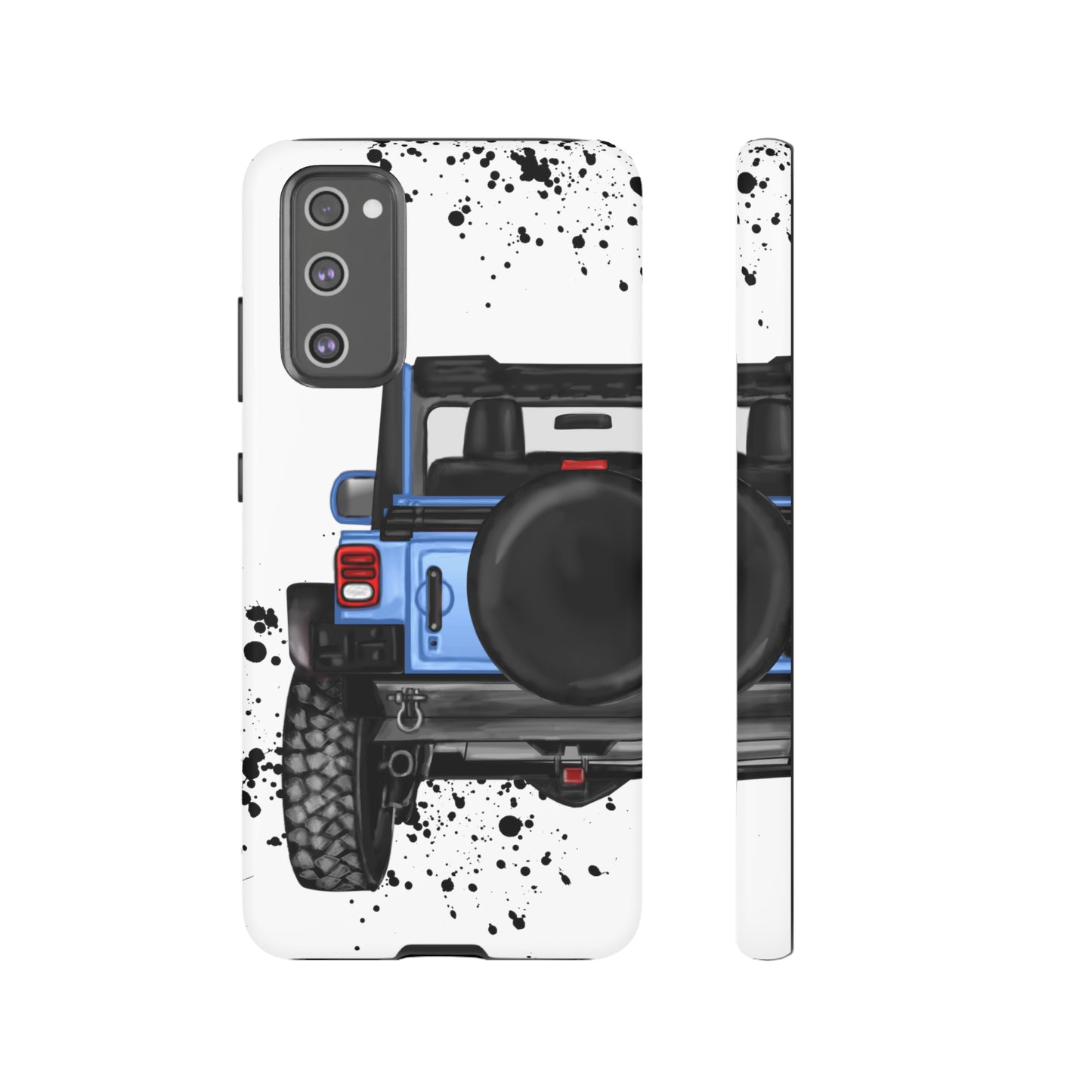 Off Road Life Light Blue Protective Case for Iphone, Google and Samsung