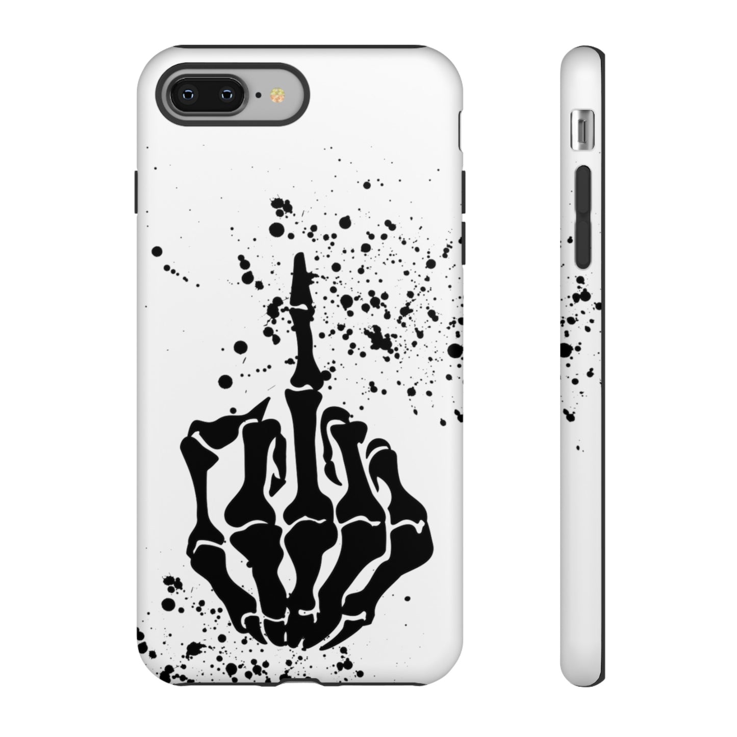 Skeleton, Finger Protective Case for Iphone, a Google and Samsung phones
