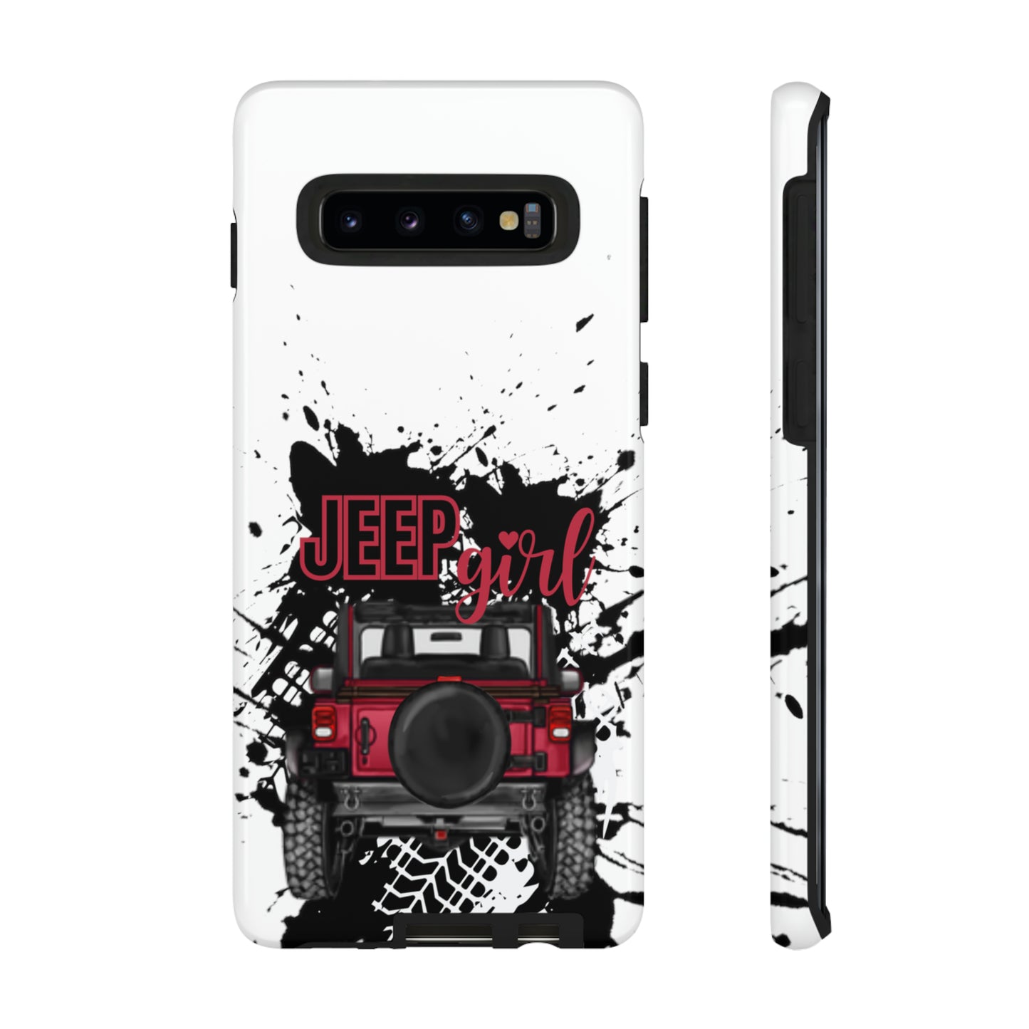 Off Road Girl Red Tough Cases