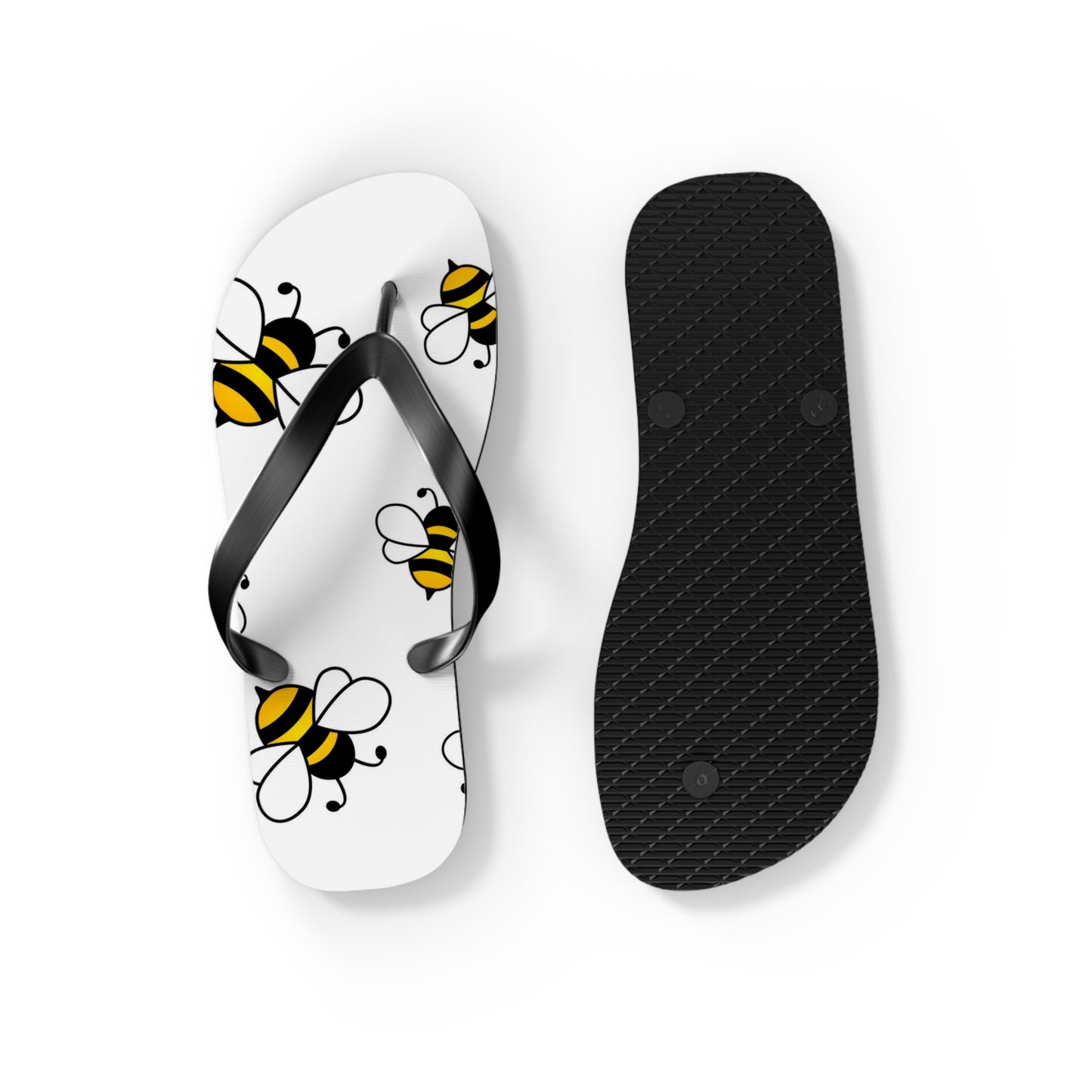 Bumble Bee Summer Flip Flops