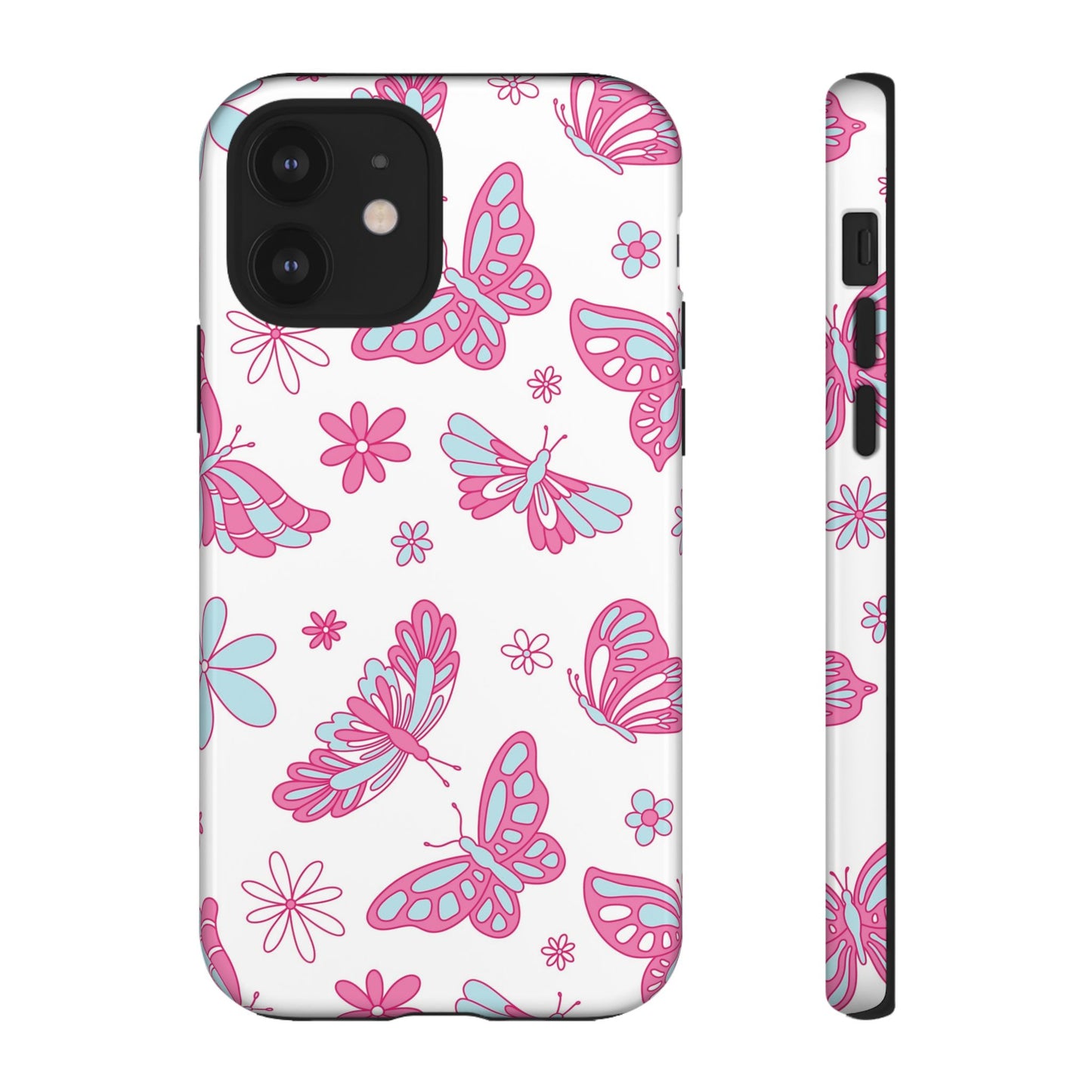 Pastel Butterflies Protective Phone Case