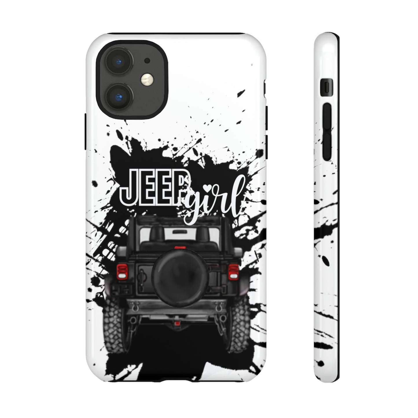 Off Road Girl Black Tough Cases