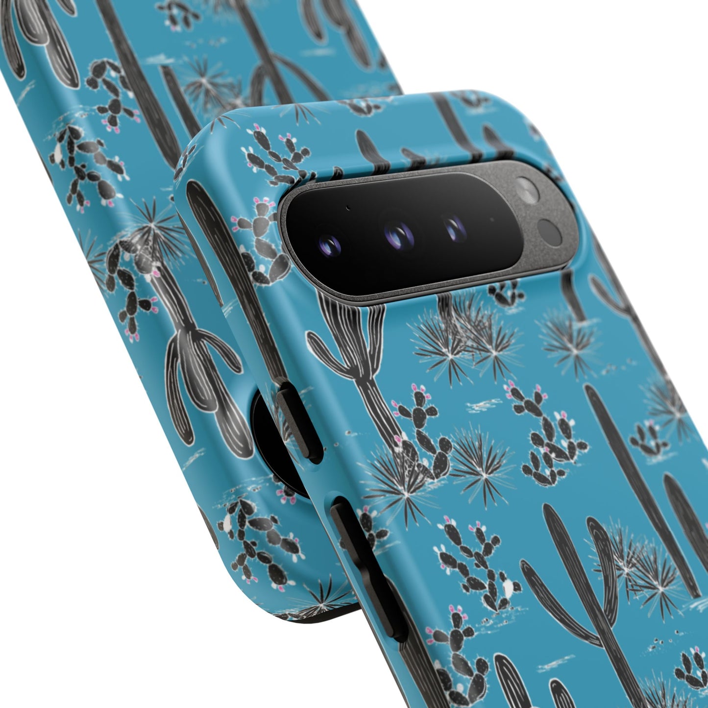 Turquoise Cactus Love Phone Case