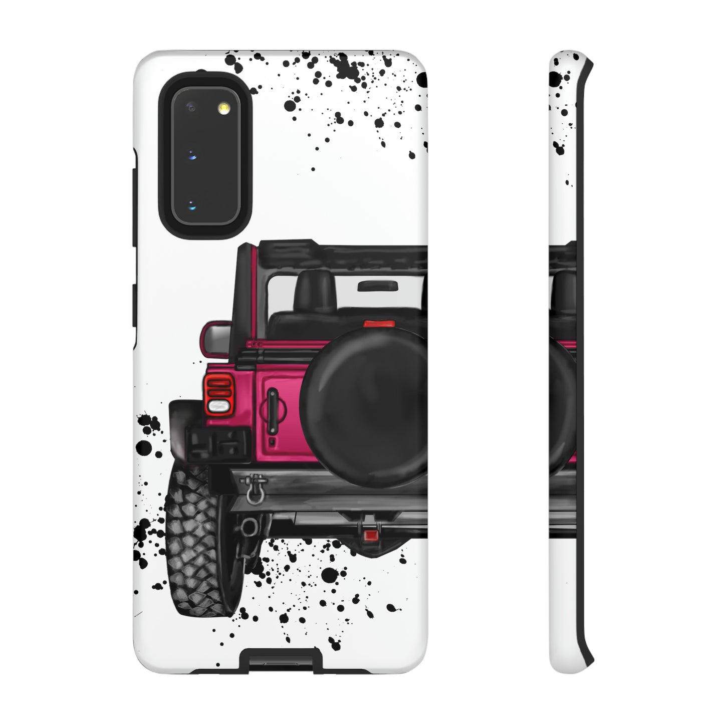 Off Road Life Dark Pink Protective Case for Iphone, Google and Samsung