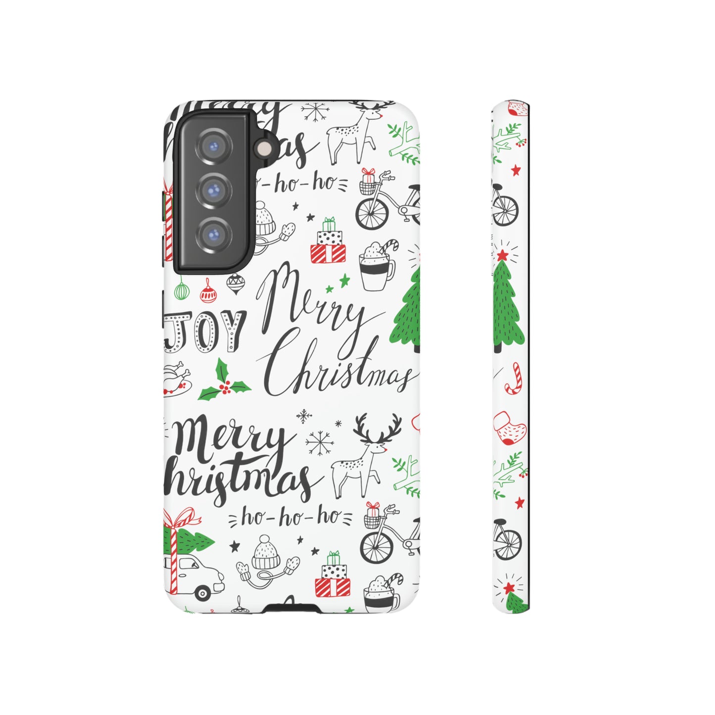 Merry Christmas Protective Phone Case for Iphone, Samsung and Google Phones