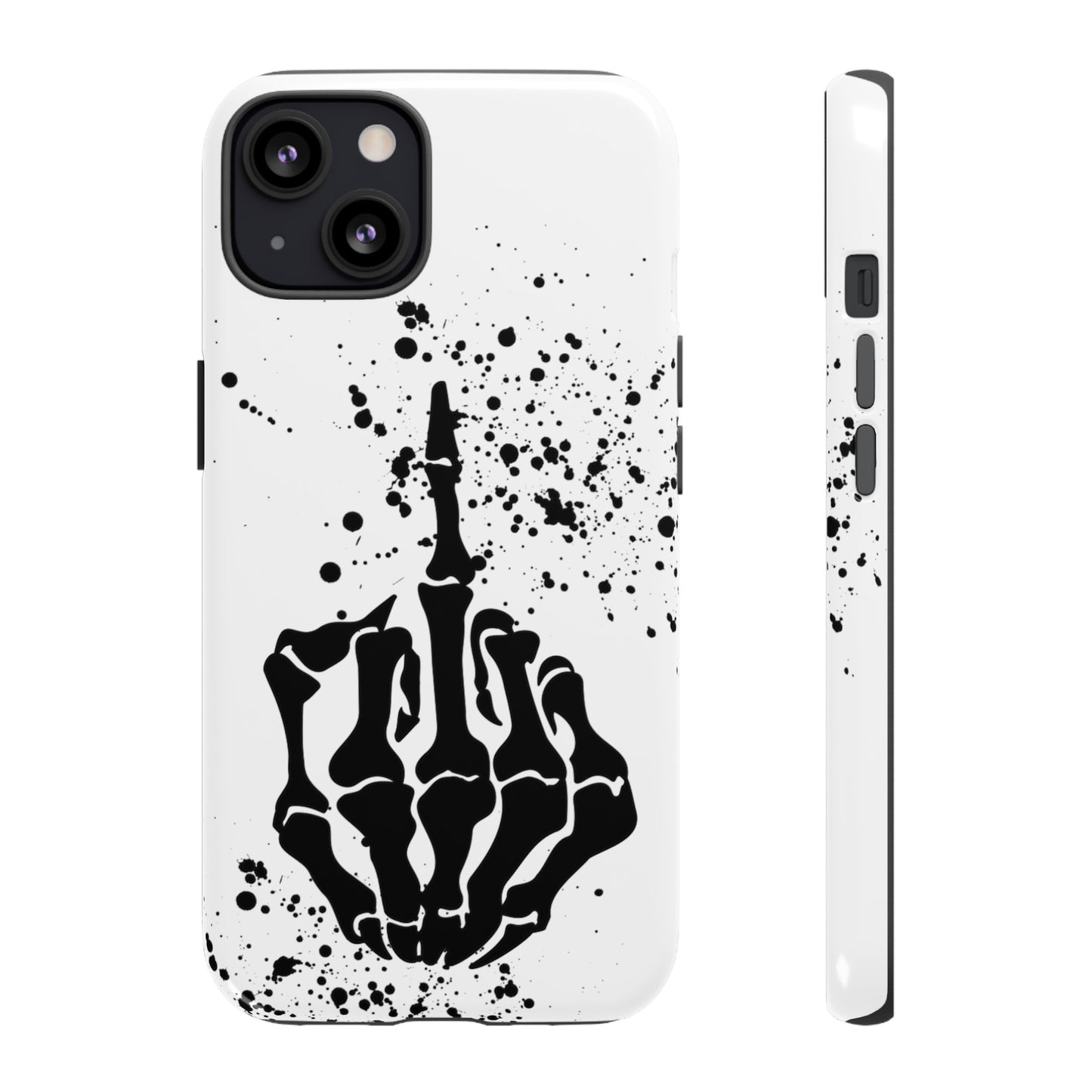 Skeleton, Finger Protective Case for Iphone, a Google and Samsung phones