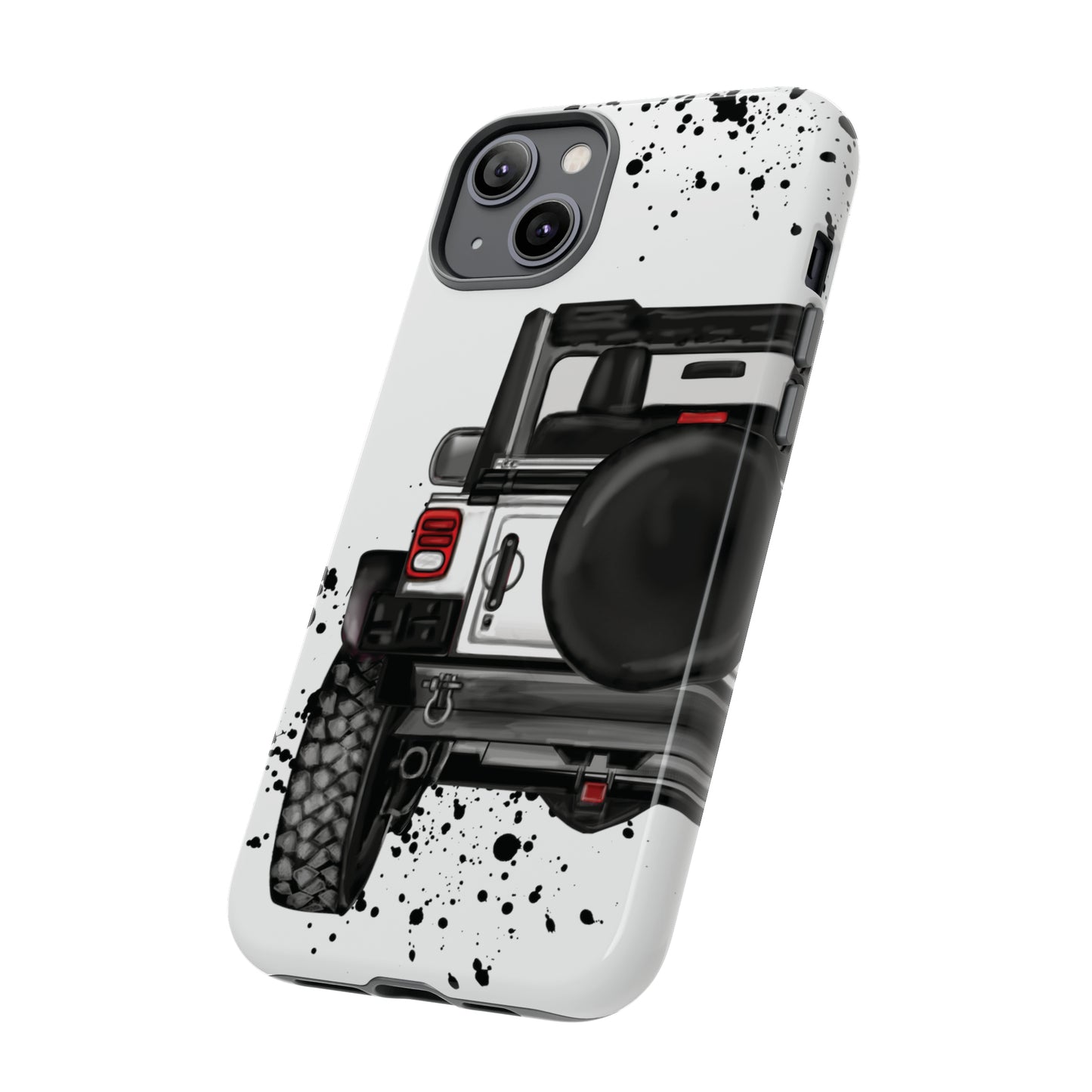 Off Road Life White Protective Case for Iphone, Google and Samsung