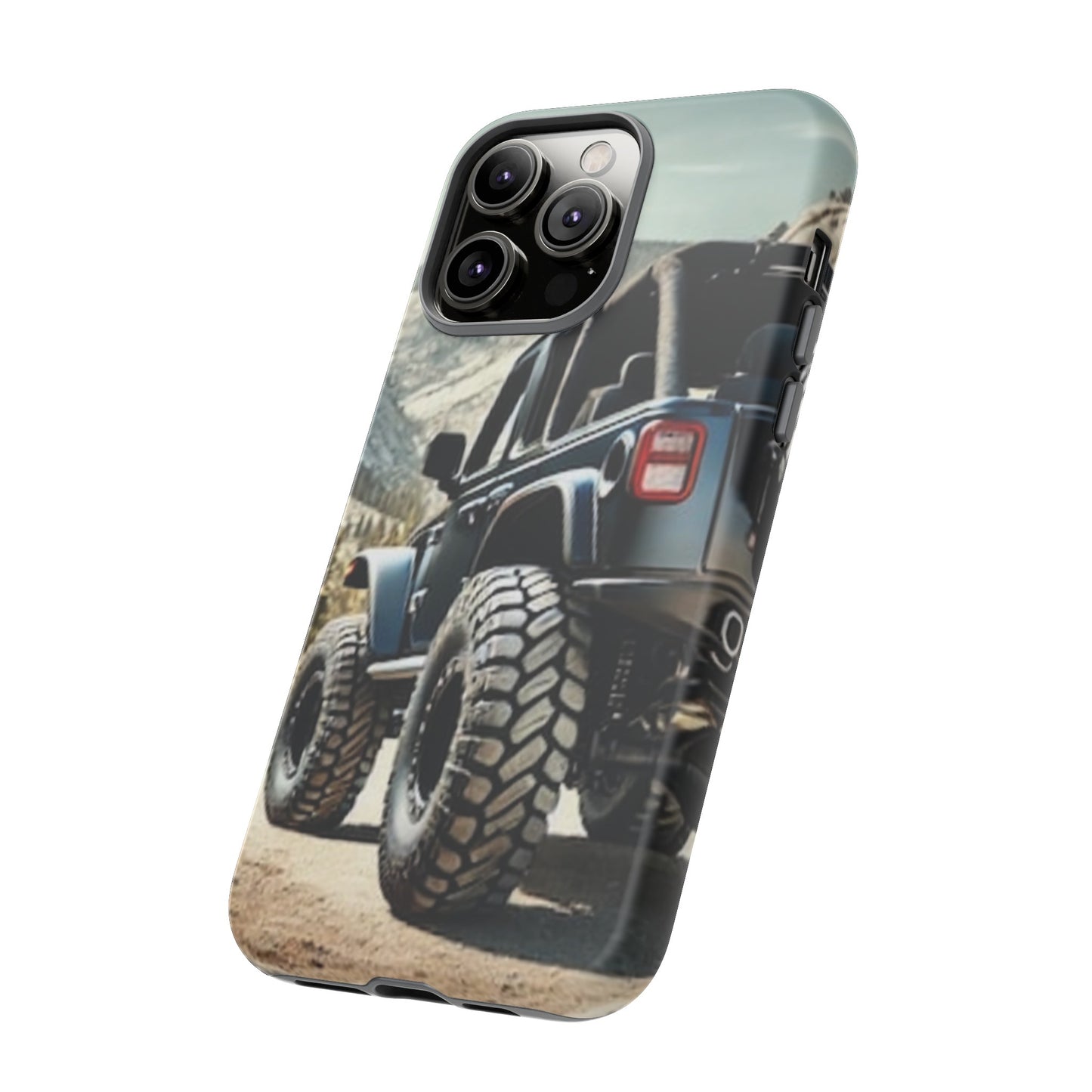 Blue Jeep Protective Phone Case