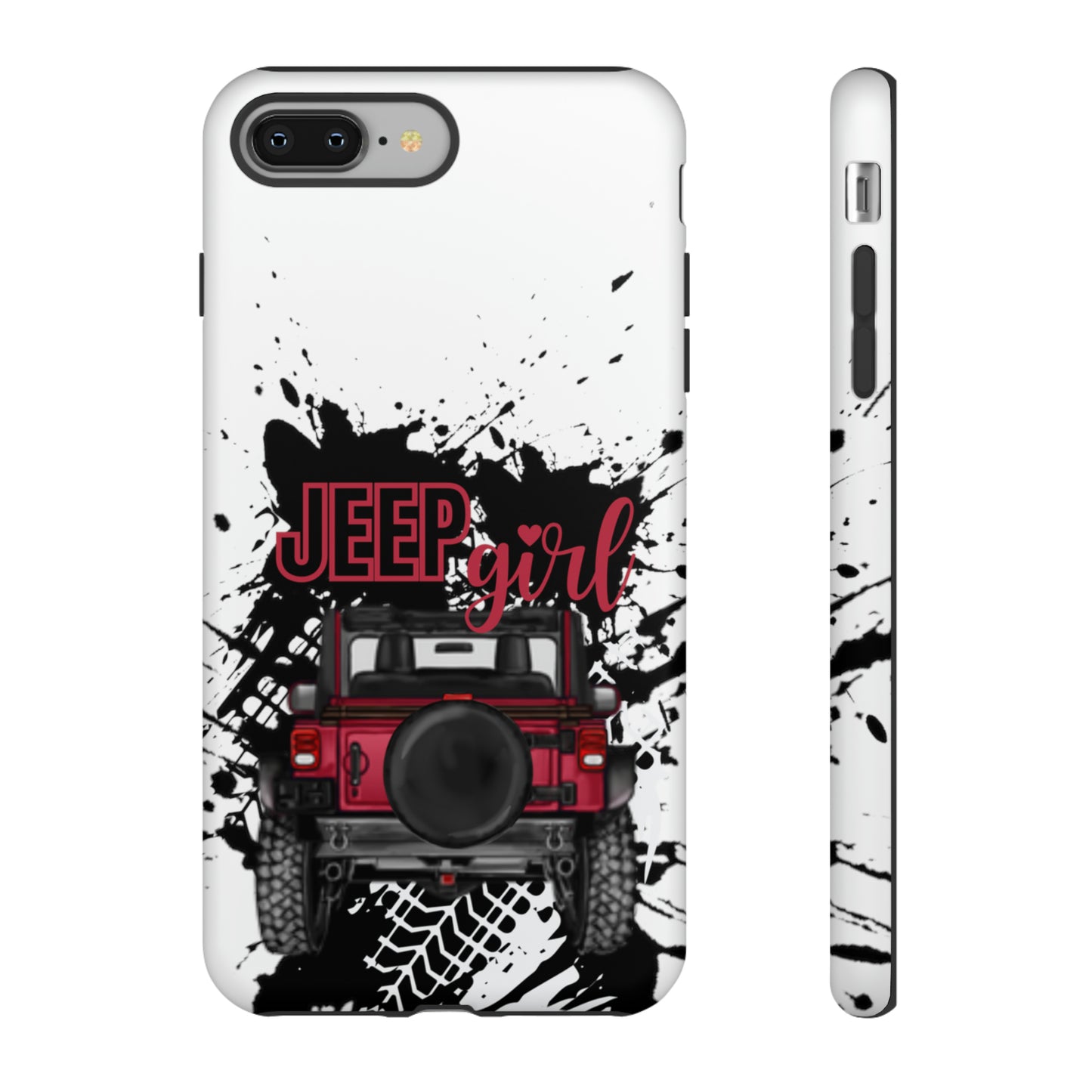 Off Road Girl Red Tough Cases