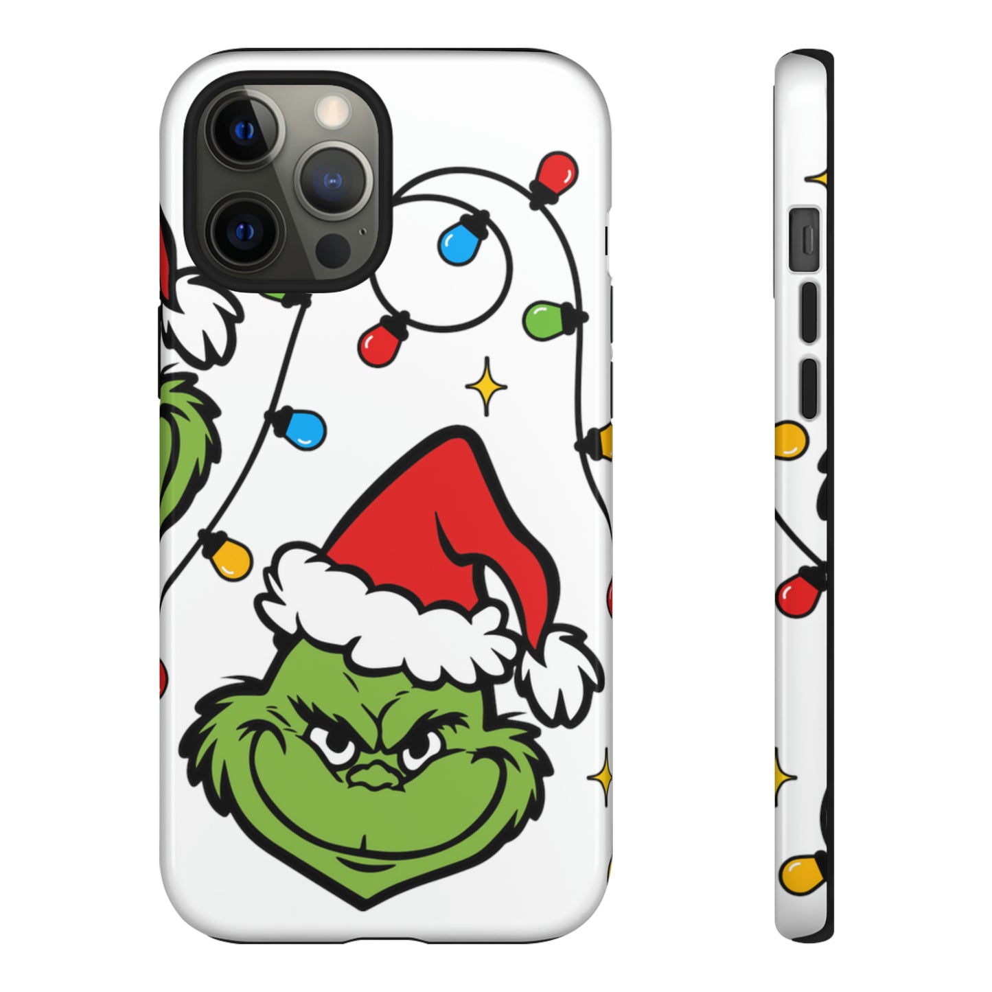 Grinchmas Lights Protective Case for IPhone, Samsung and Google Phones