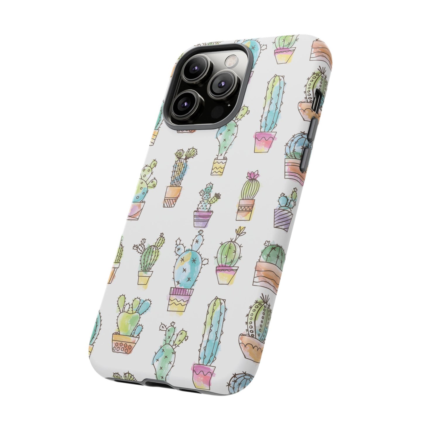 Pastel Cactus Love Phone Case