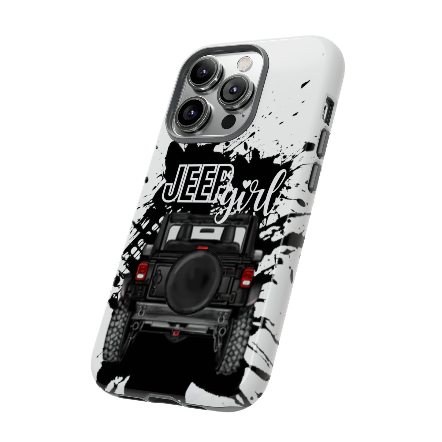 Off Road Girl Black Tough Cases