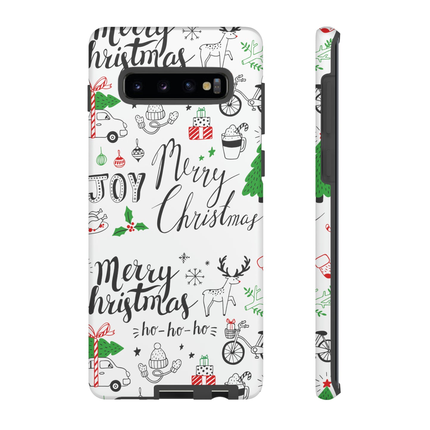 Merry Christmas Protective Phone Case for Iphone, Samsung and Google Phones