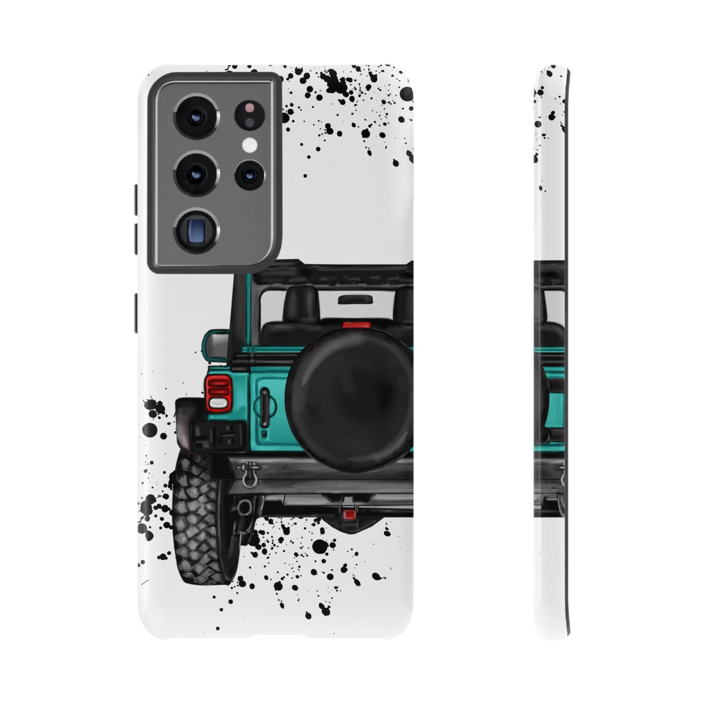 Off Road Life Turquoise Protective Case for Iphone, Google and Samsung