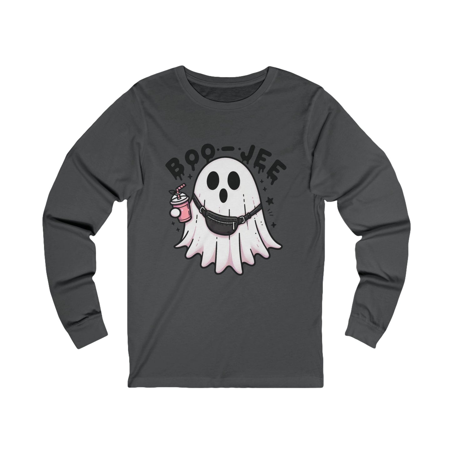 Boo-Jee Ghost Unisex Jersey Long Sleeve Tee