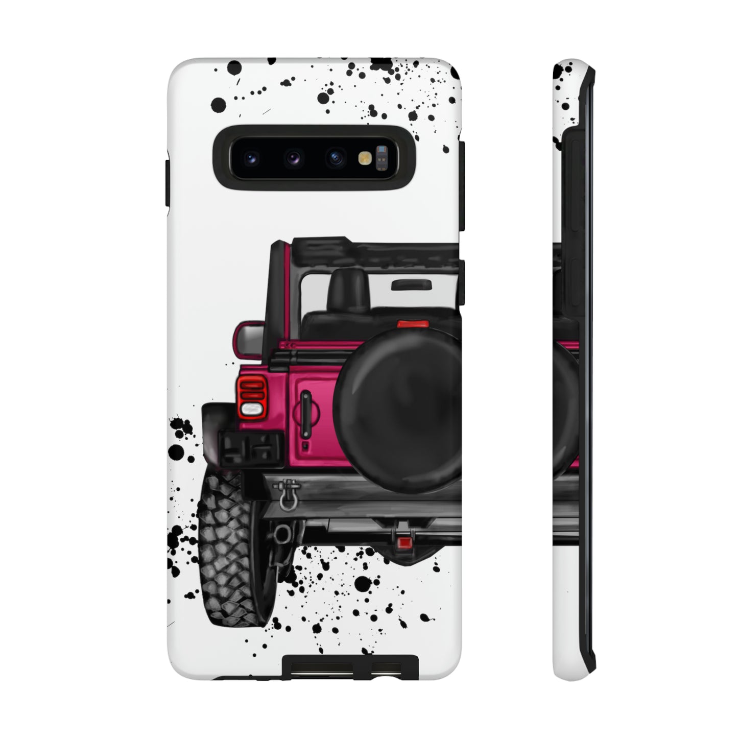 Off Road Life Dark Pink Protective Case for Iphone, Google and Samsung