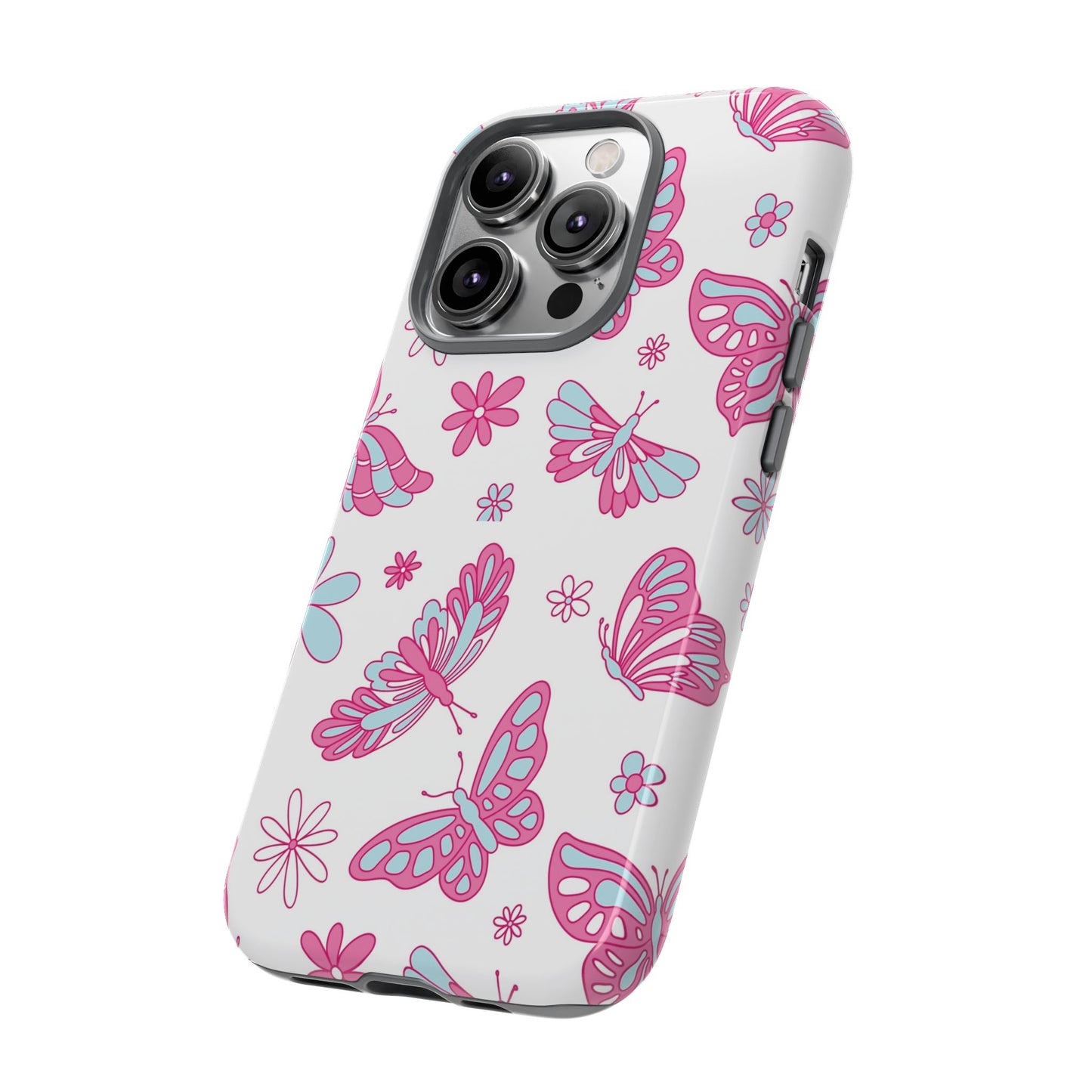 Pastel Butterflies Protective Phone Case