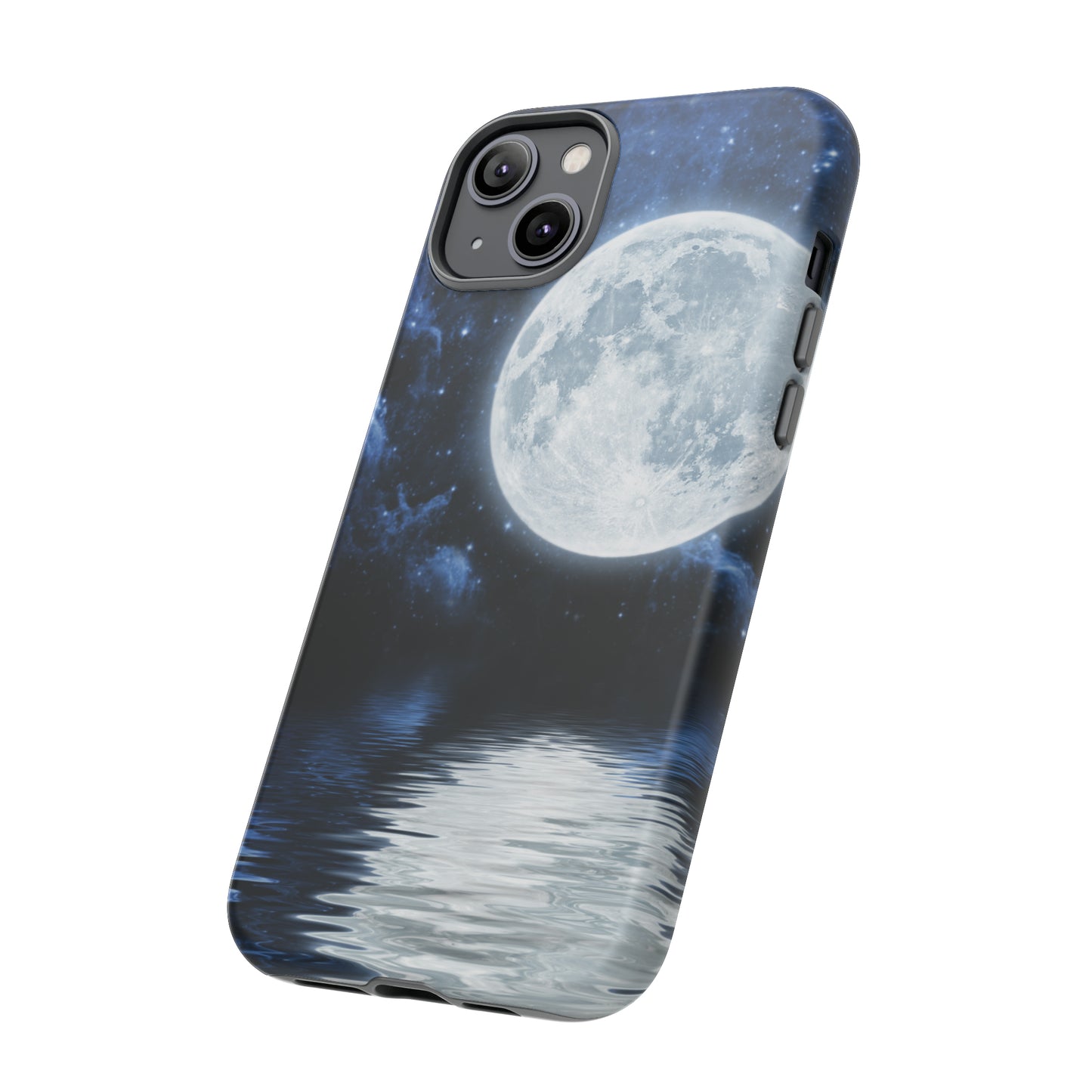 Moon Reflection Protective Phone Case for IPhone, Google and Samsung Phones