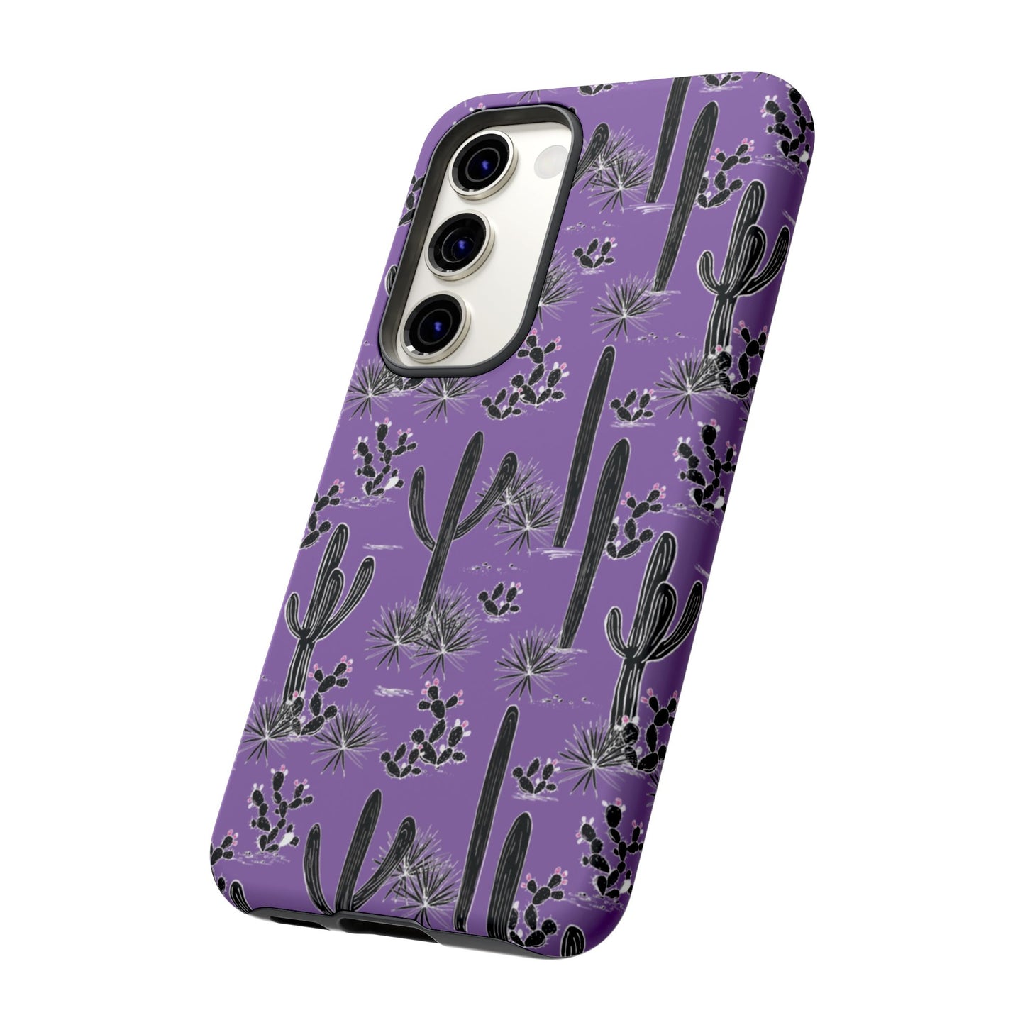 Purple Cactus Love Phone Case
