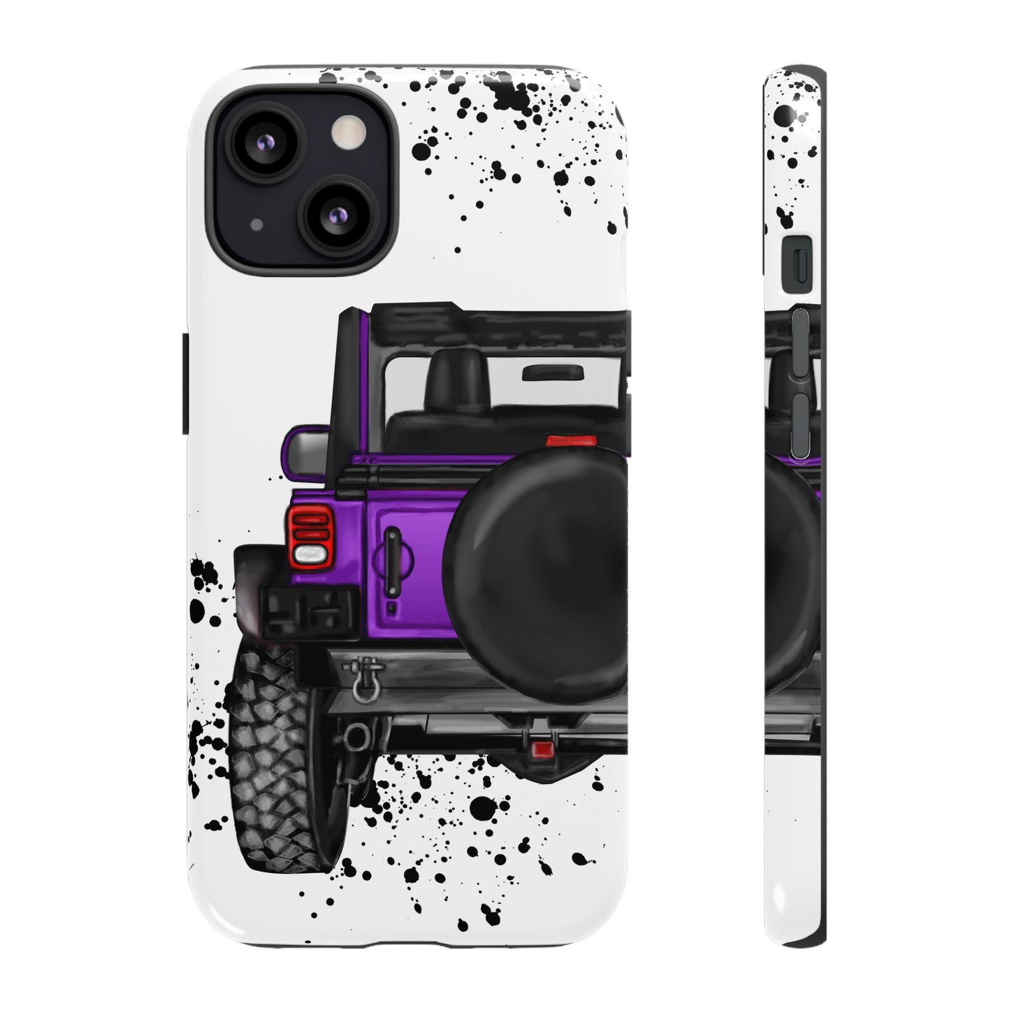 Off Road Life Purple Protective Case for Iphone, Google and Samsung