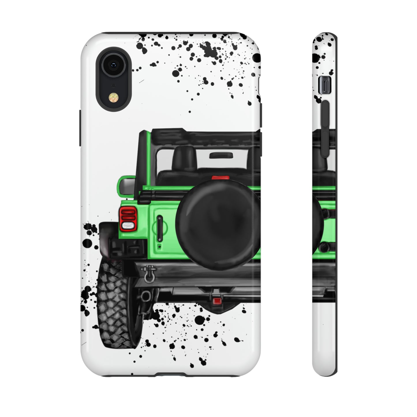 Off Road Life Green Protective Case for Iphone, Google and Samsung